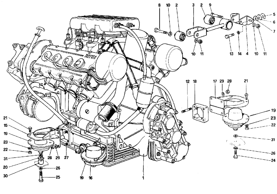 Exploded View - Maranello Classic Parts