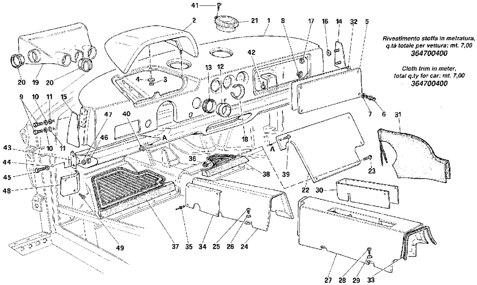 Exploded View - Maranello Classic Parts