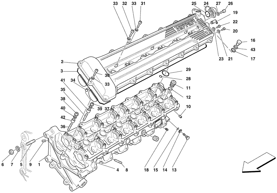 Exploded View - Maranello Classic Parts