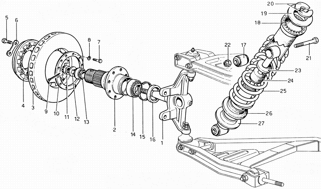 Exploded View - Maranello Classic Parts