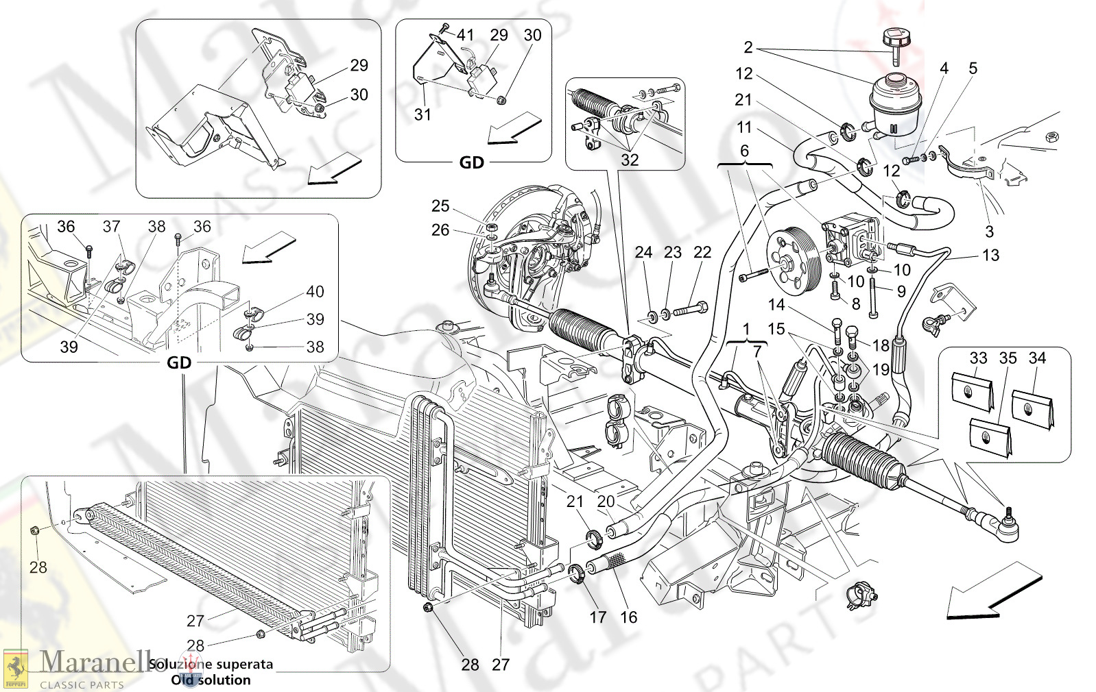 05.10 - 11 - 0510 - 11 Complete Steering Rack Unit