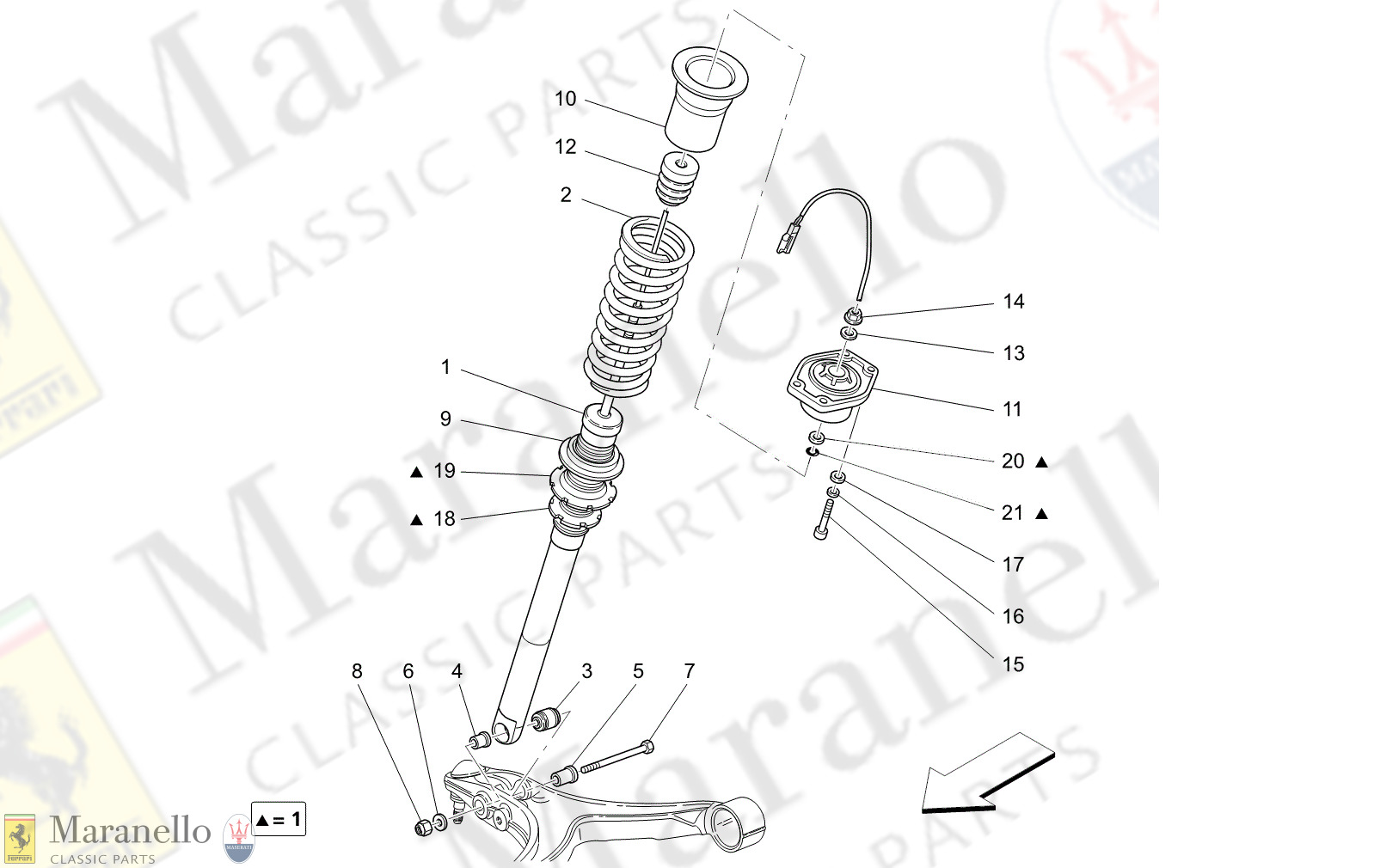 06.11 - 12 - 0611 - 12 Front Shock Absorber Devices