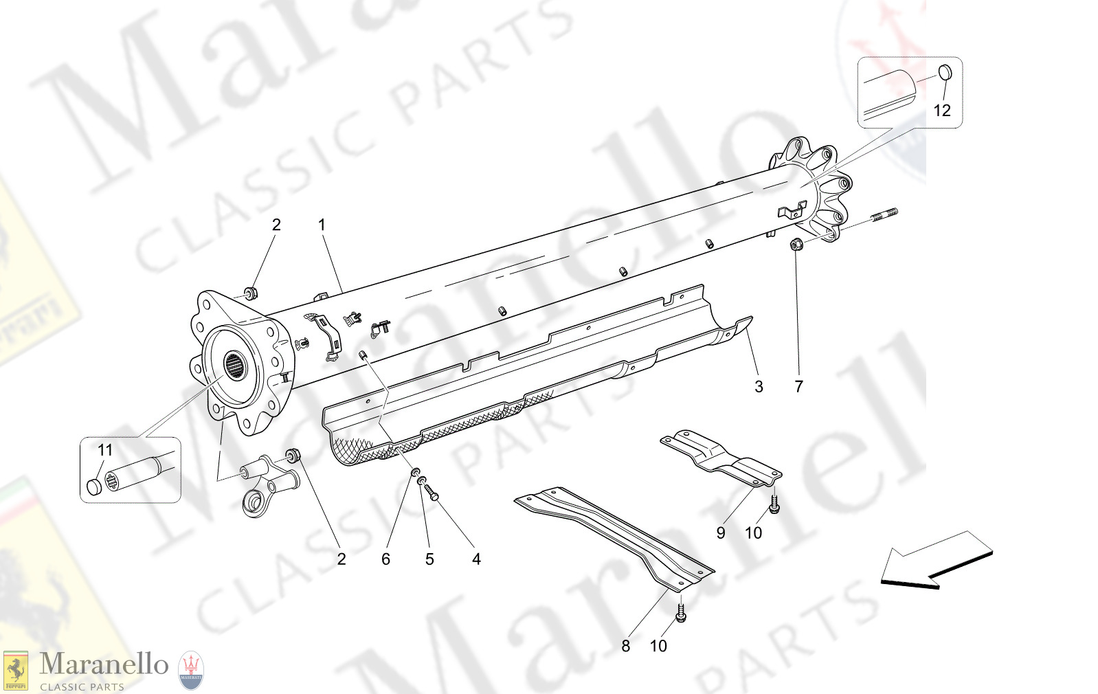 03.30 - 12 - 0330 - 12 Transmission Shaft