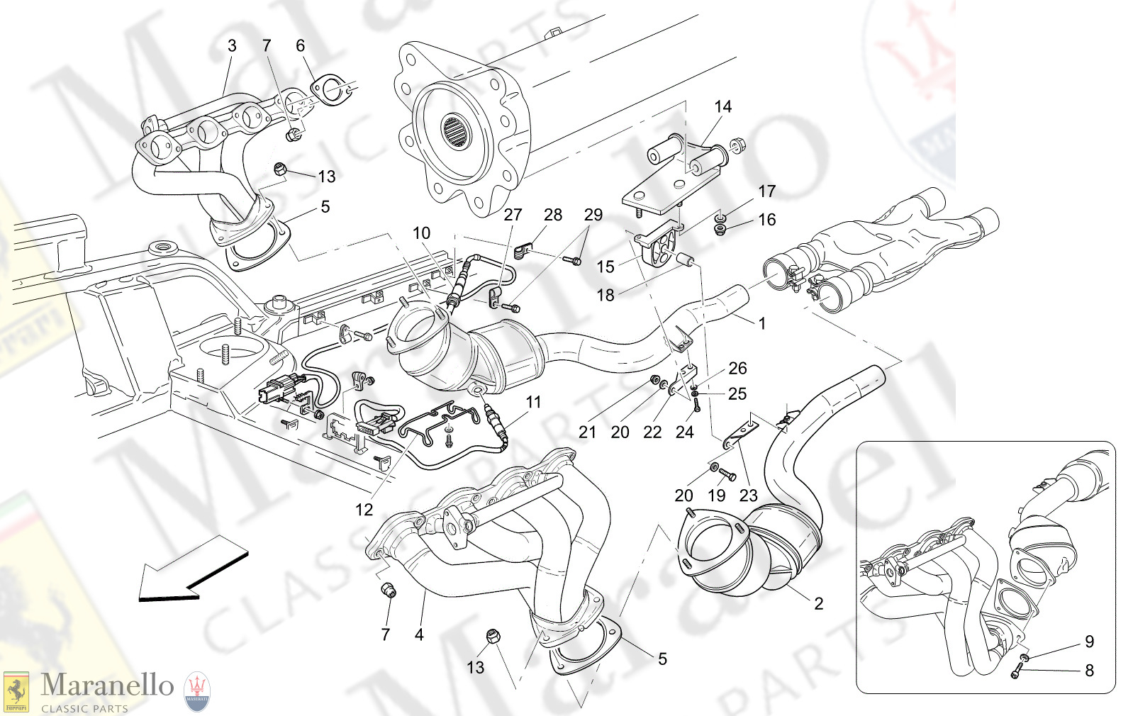 01.80 - 12 - 0180 - 12 Pre-Catalytic Converters And Catalytic Converters