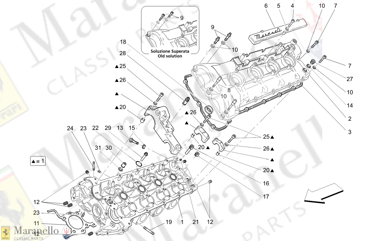 01.21 - 12 - 0121 - 12 Lh Cylinder Head