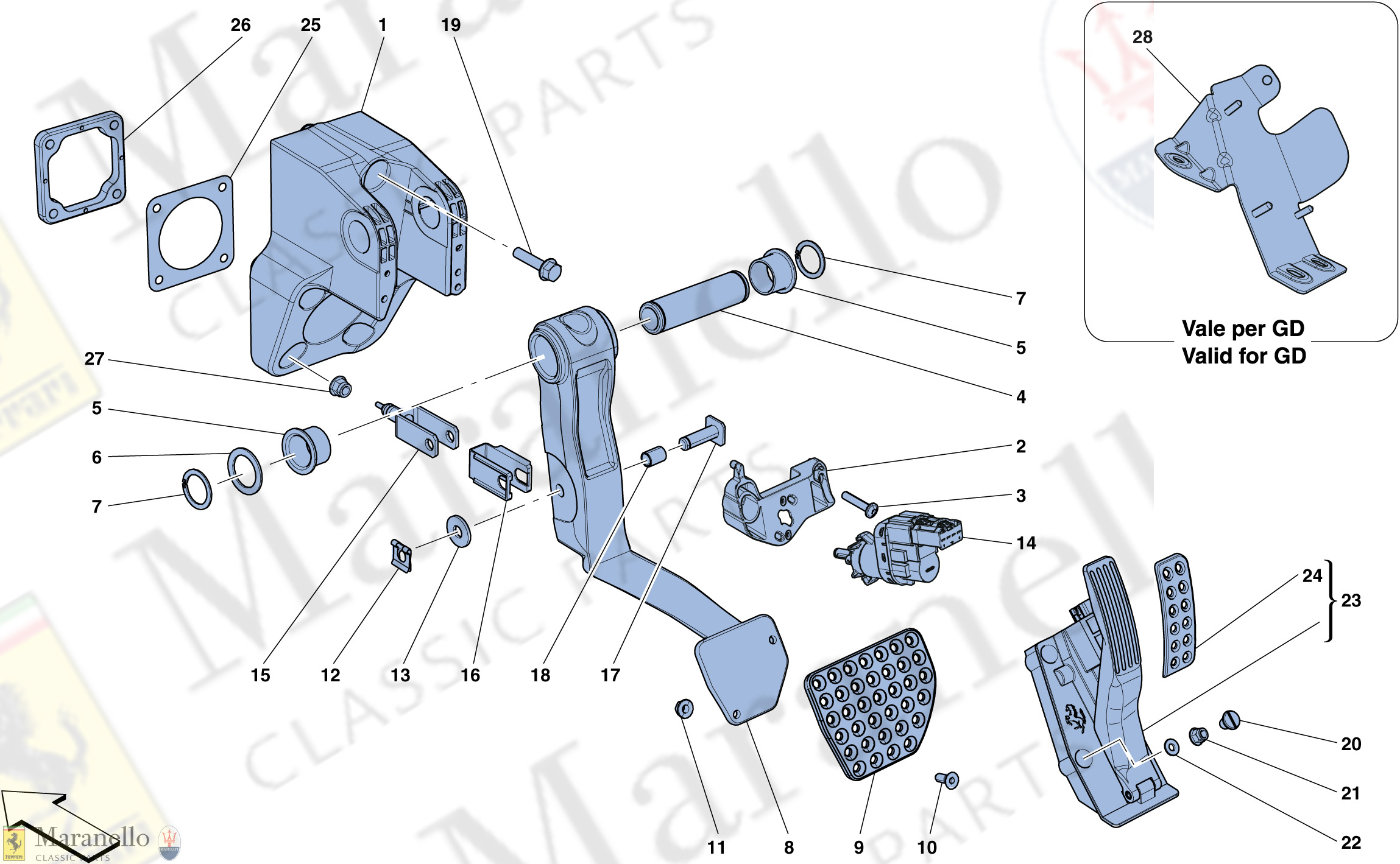 023 - Complete Pedal Board Assembly