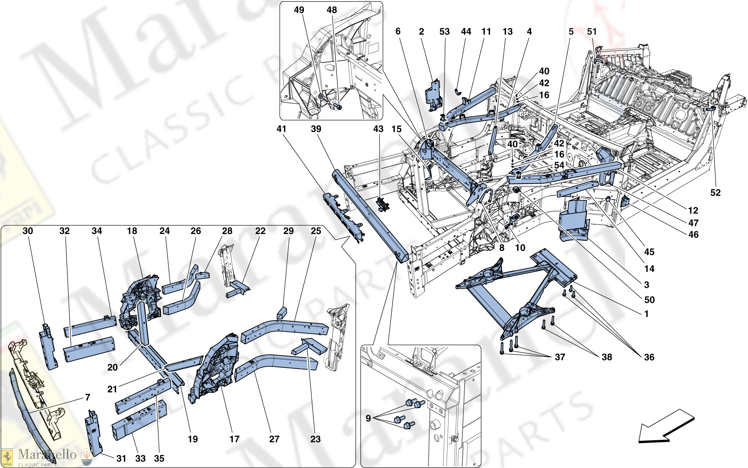 102 - Structures And Elements, Front Of Vehicle