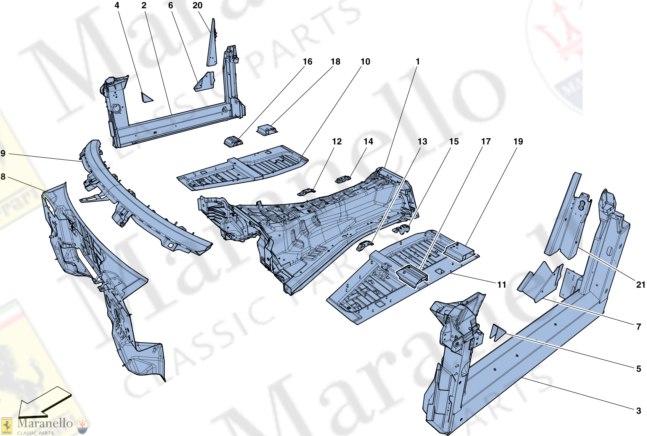 103 - Structures And Elements, Centre Of Vehicle