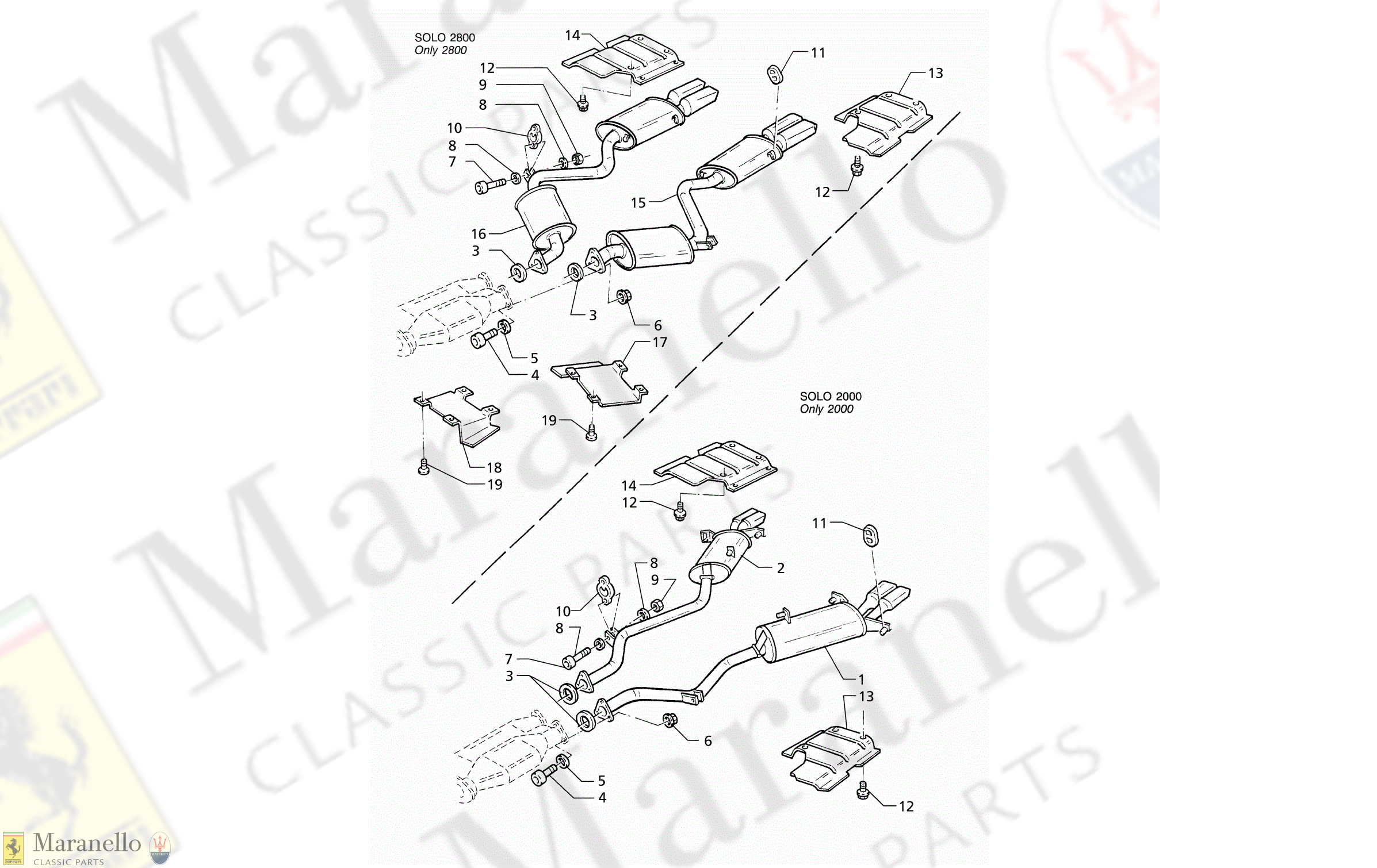 C 24.2 - C 242 - Rear Exhaust System