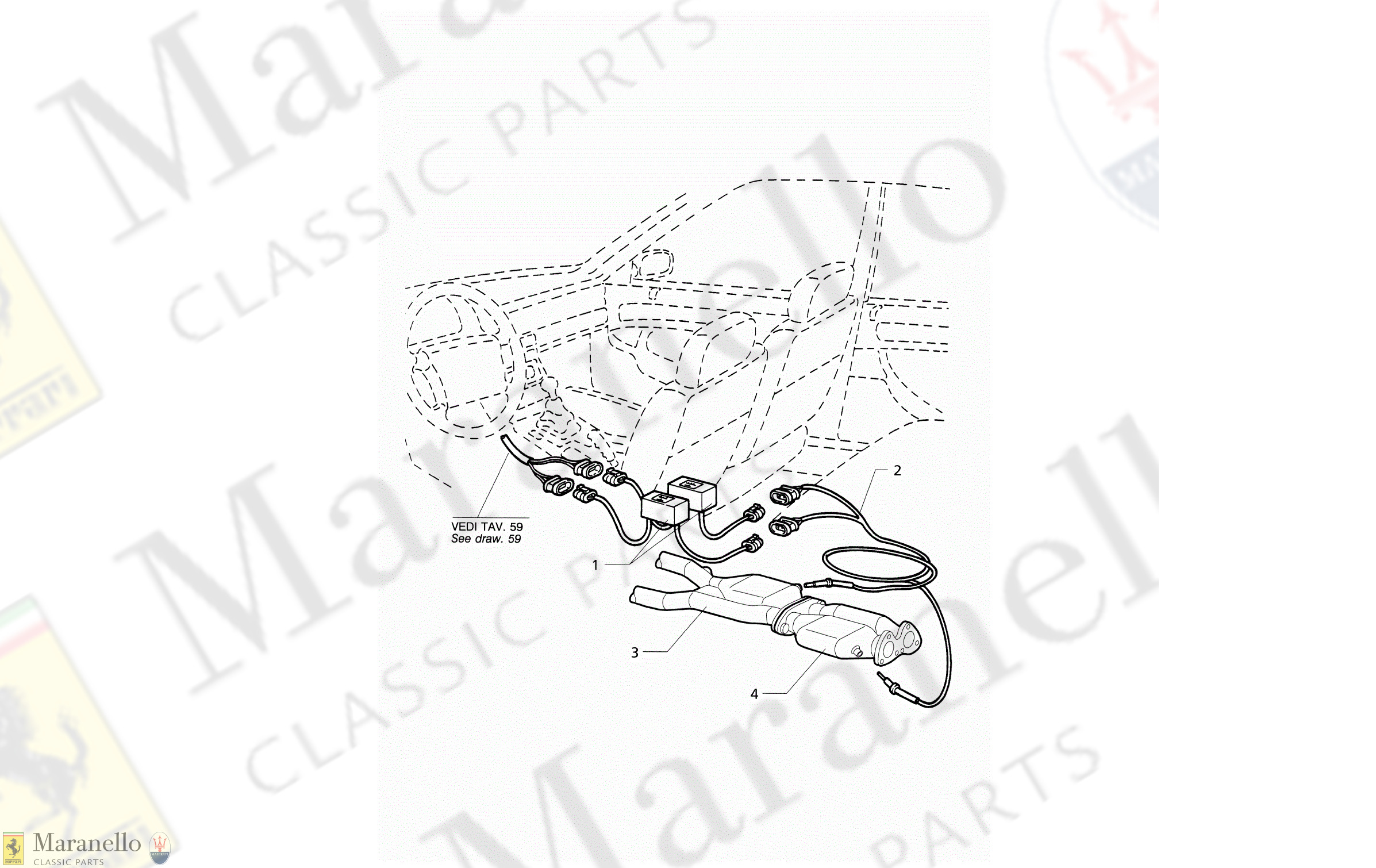 C 24.1 - C 241 - Exhaust System (Only Japan)