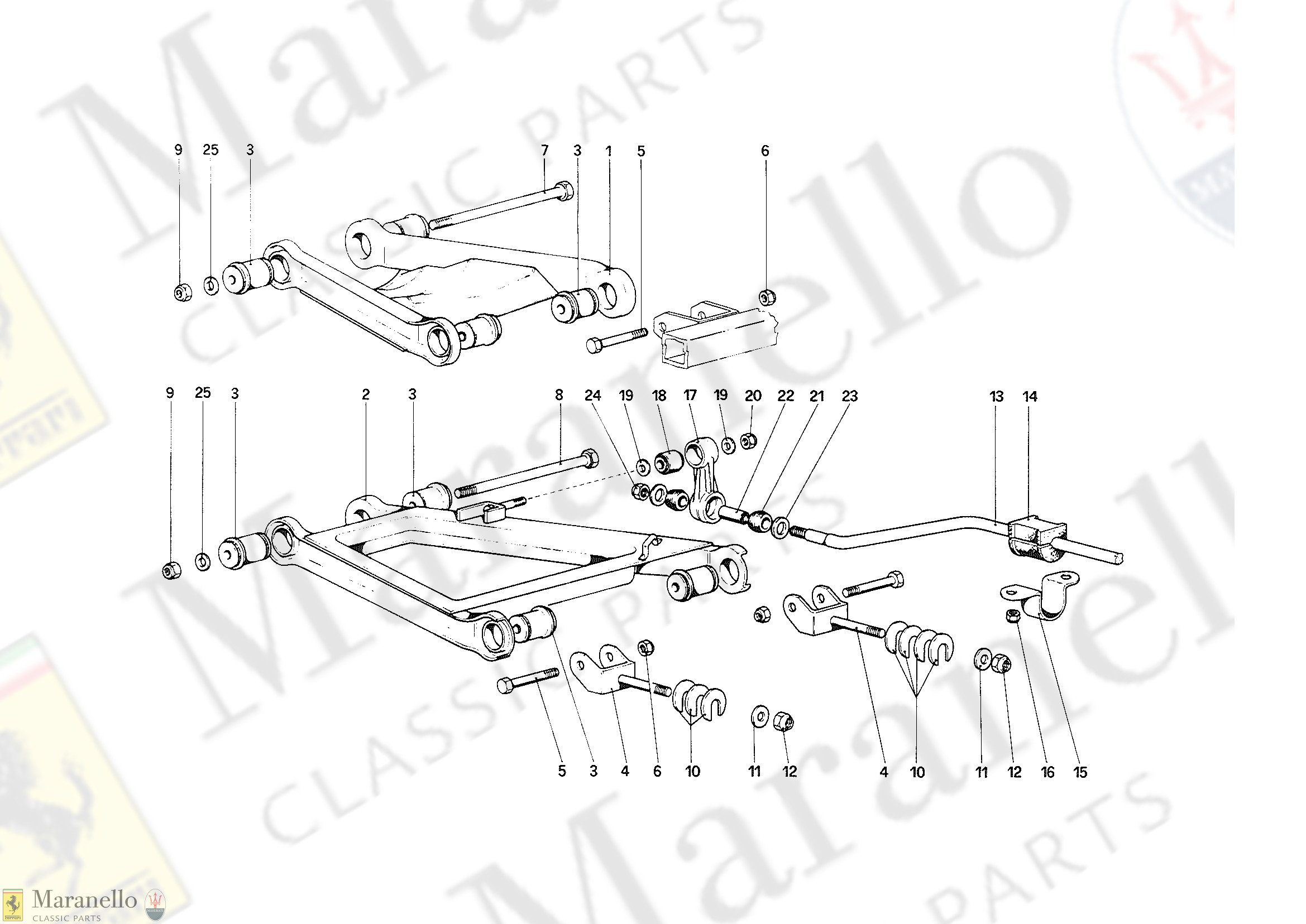 039 - Rear Suspension - Wishbones