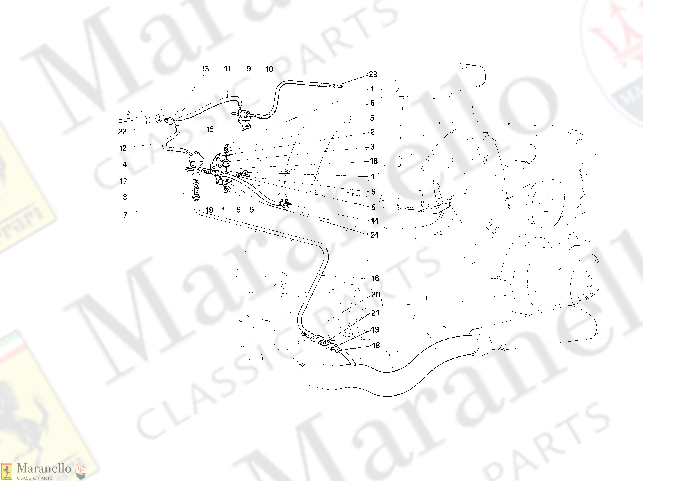 Ferrari Part 115150 Thermo Valve Version Usa Maranello Classic Parts 1556