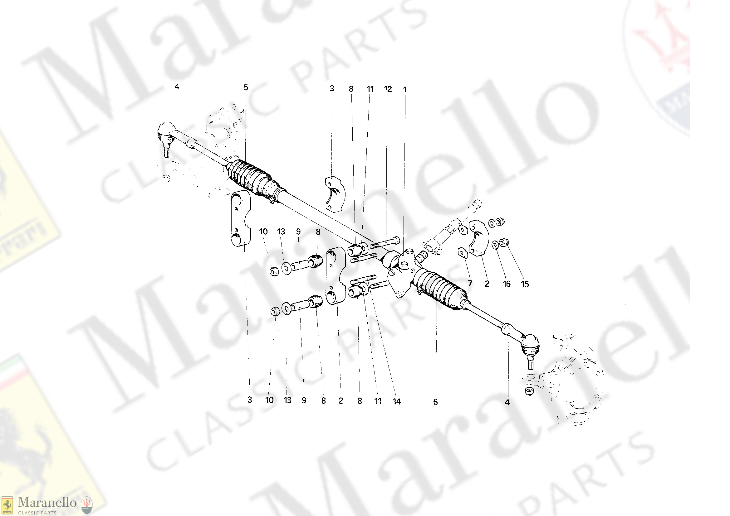 034 - Steering Box and Linkage