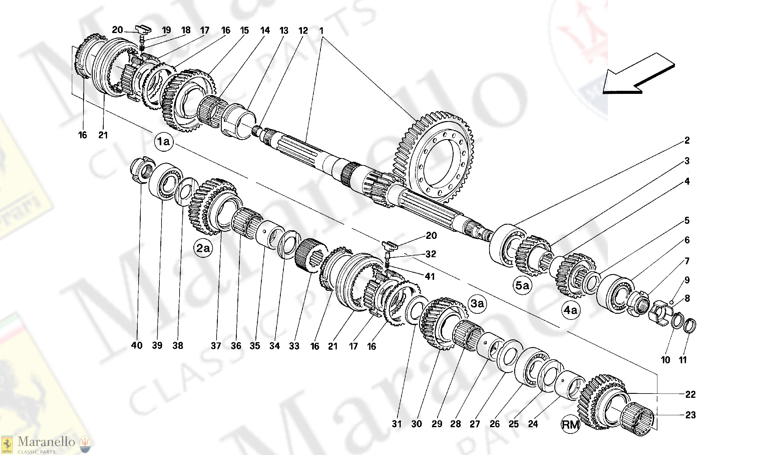 039 - Lay Shaft Gears