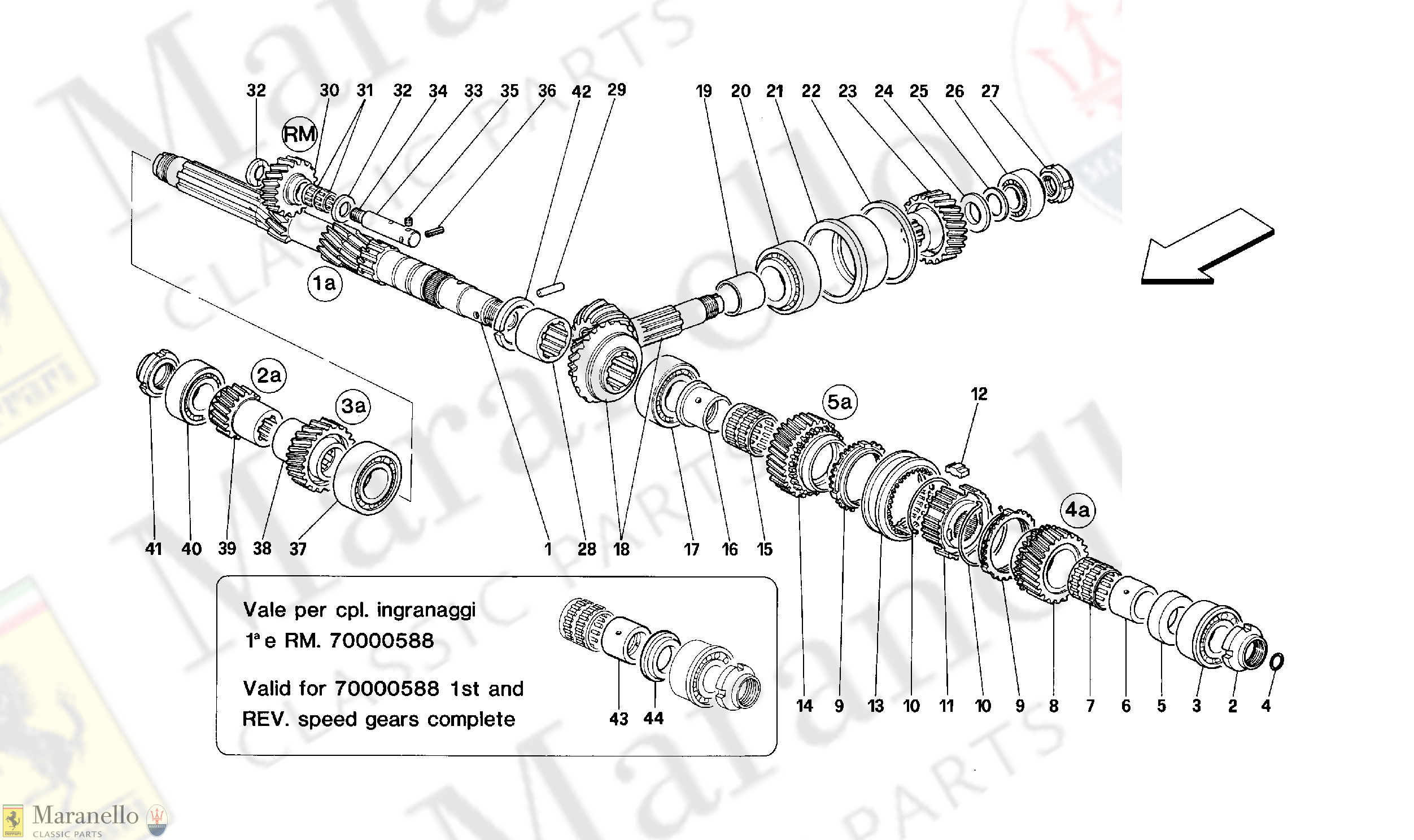 038 - Main Shaft Gears