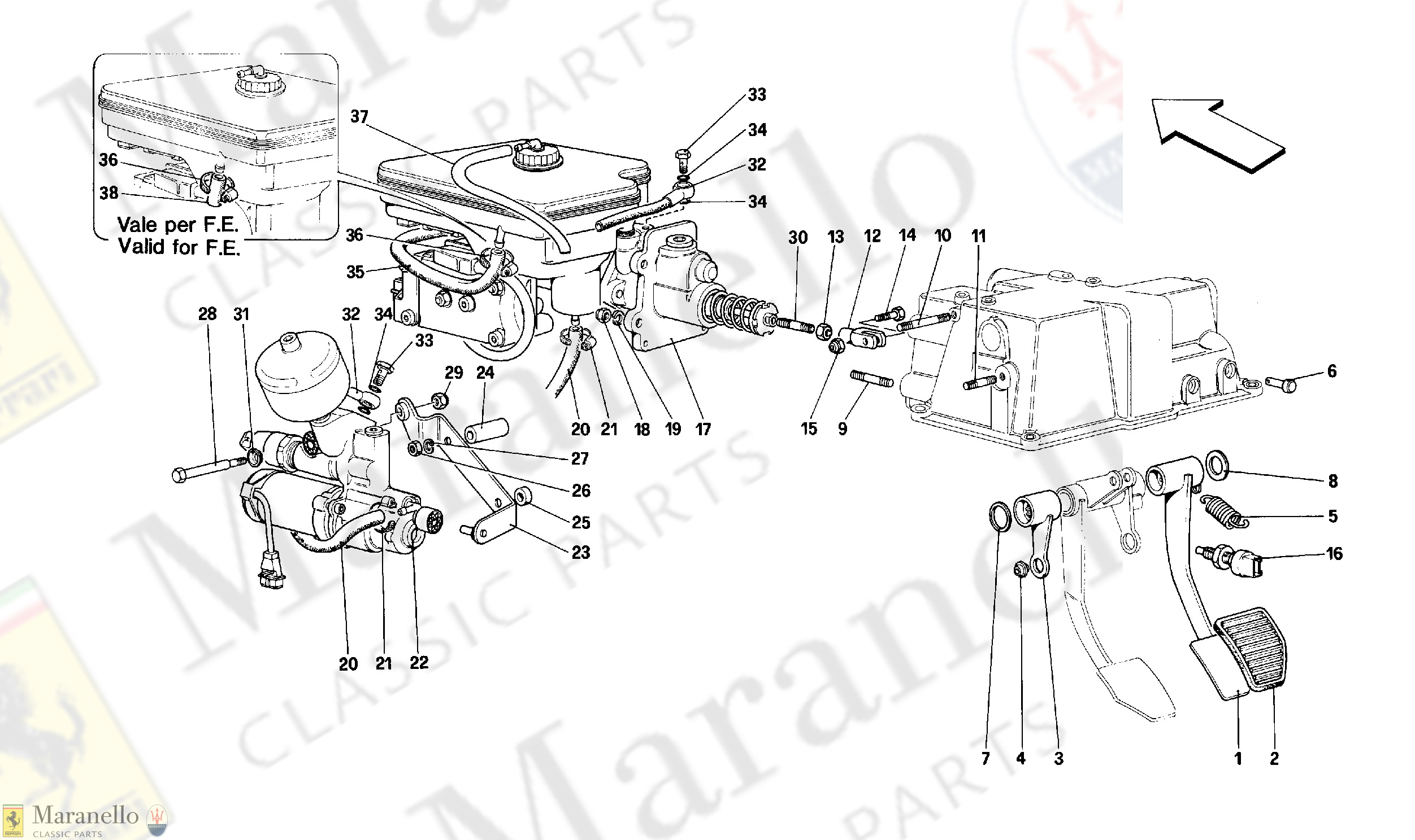 043 - Brake Hydraulic System -Valid For Gs-