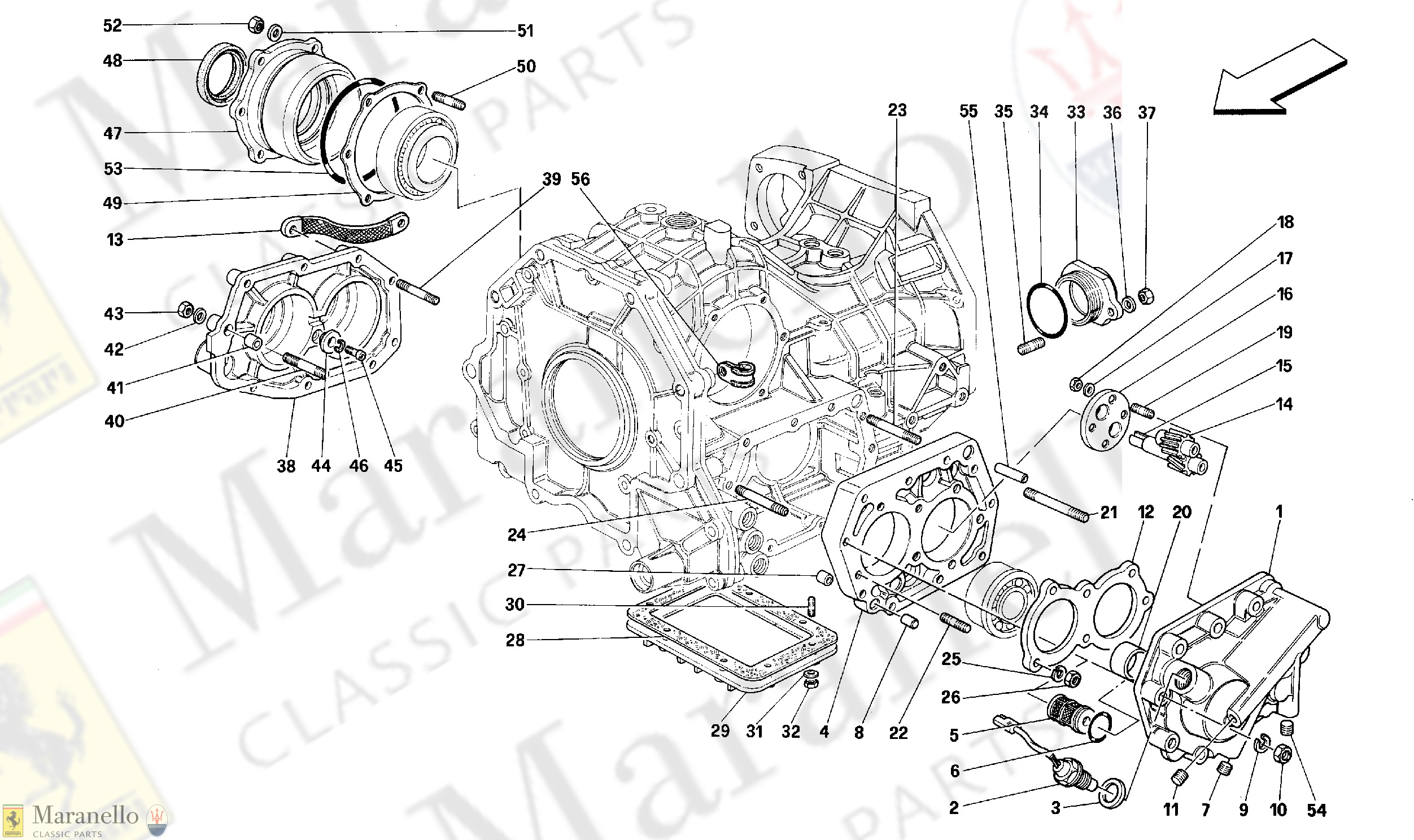 037 - Gearbox Covers -Valid For Cars With 4P-