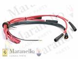 Red H.T. Cable Set - Cyl 1 -4- Single Bank 2 Dist version