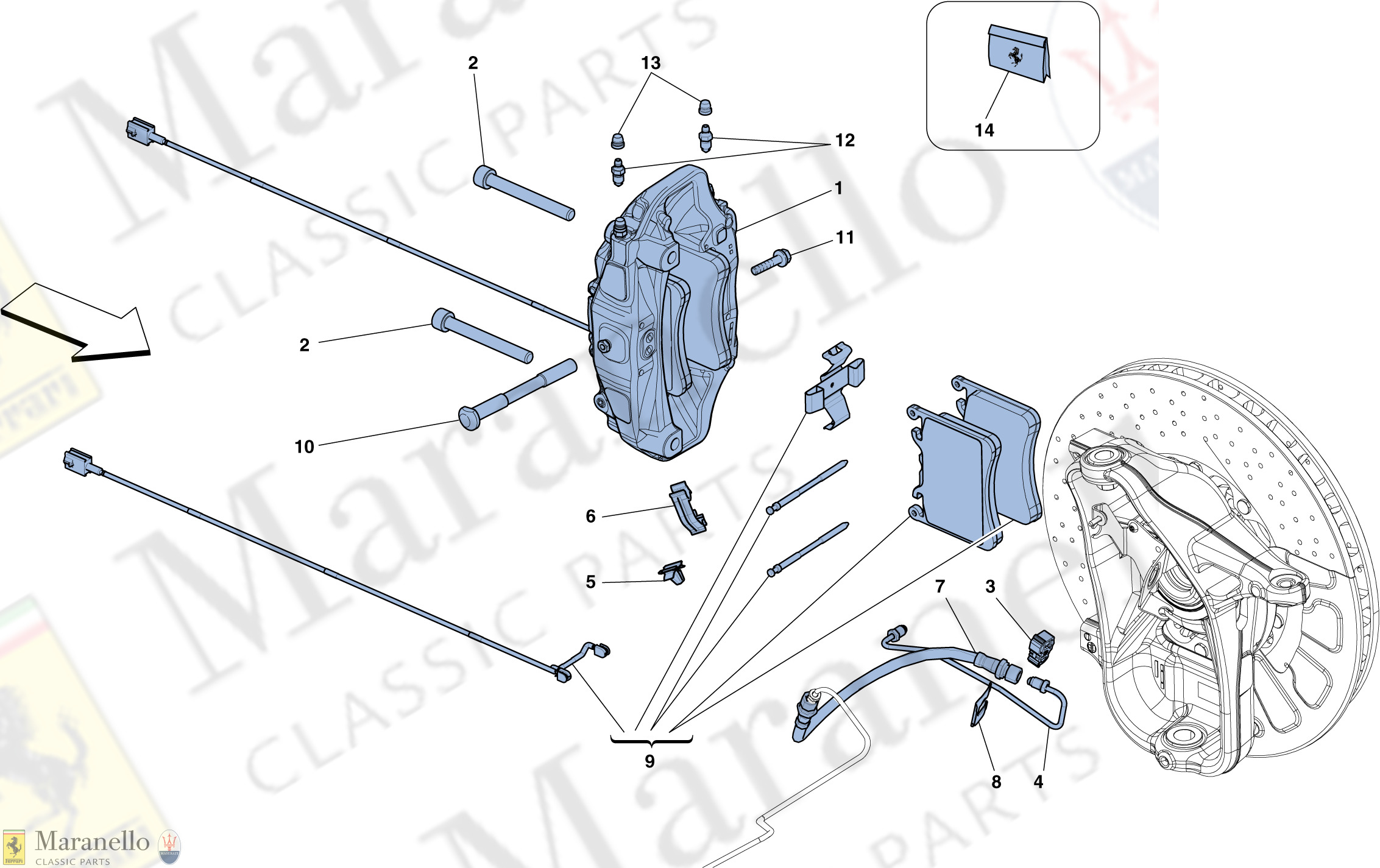 029 - Front Brake Callipers