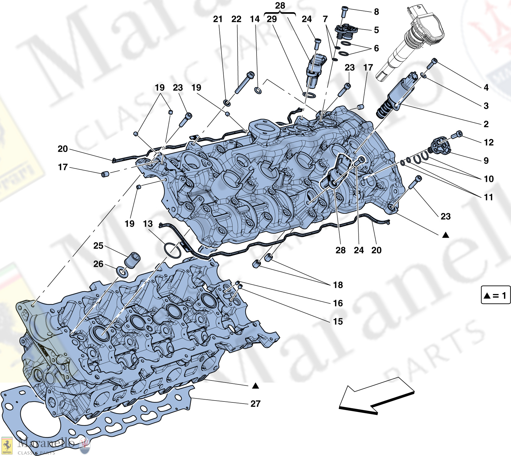 004 - Left Hand Cylinder Head