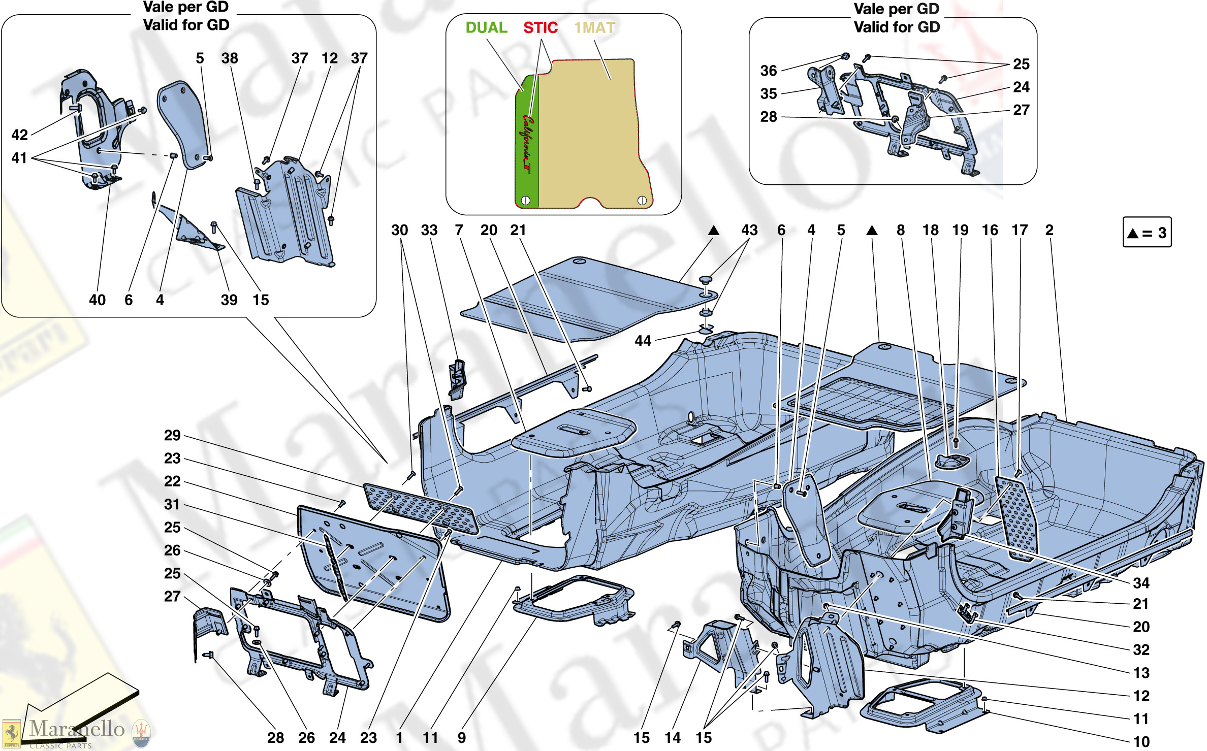 107 - Passenger Compartment Mats