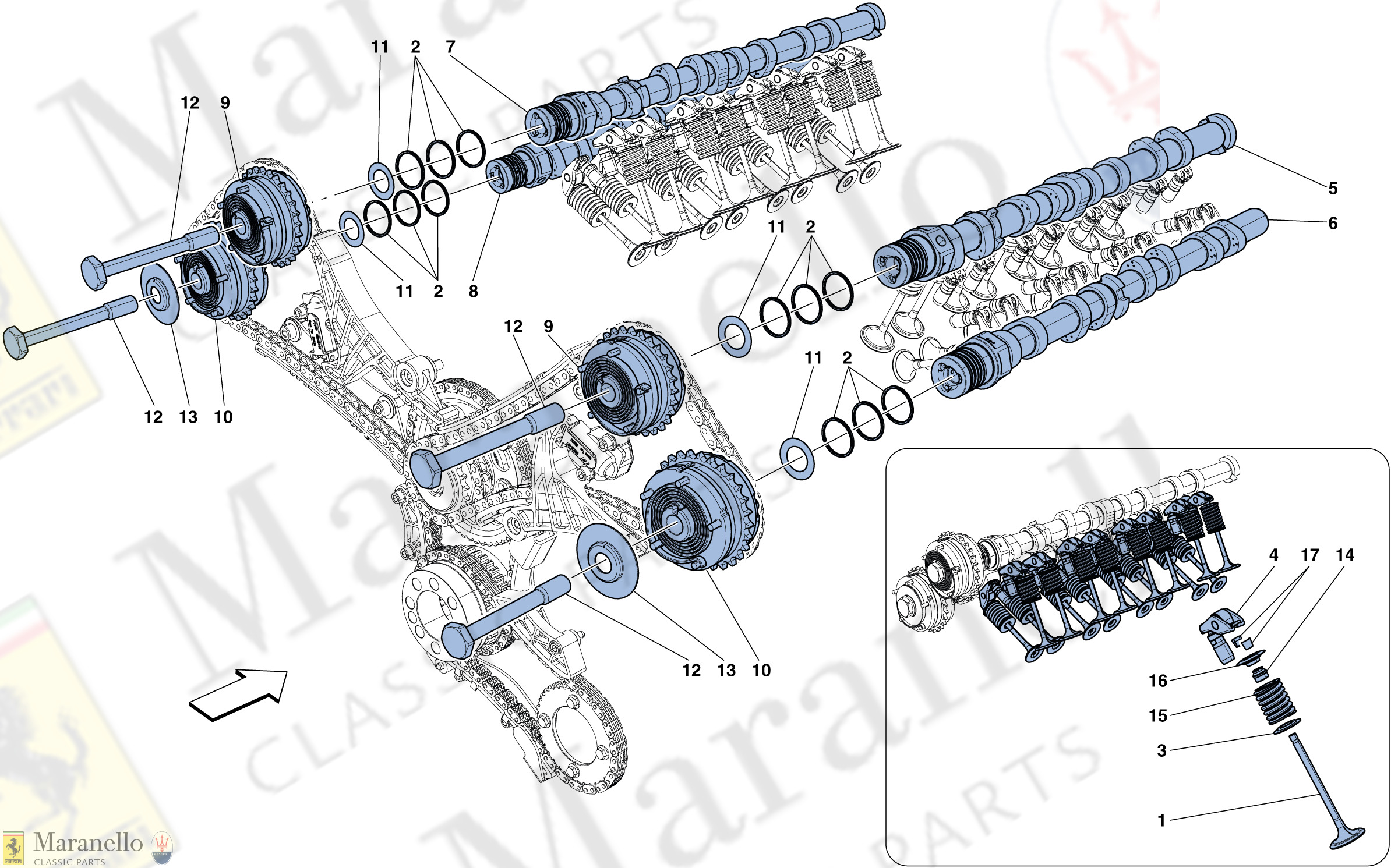 005 - Timing System - Camshafts And Valves