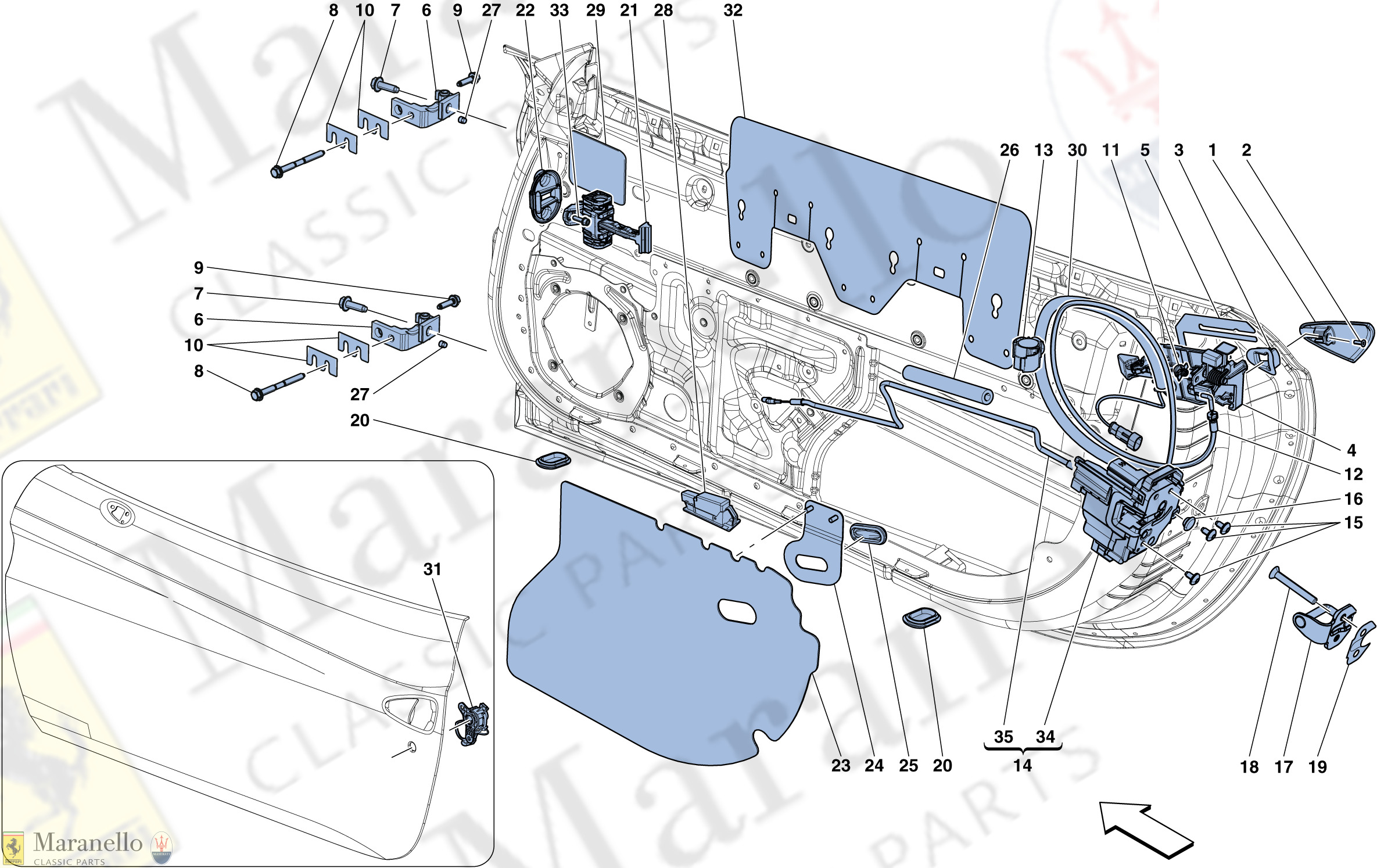 119 - Doors - Opening Mechanisms And Hinges