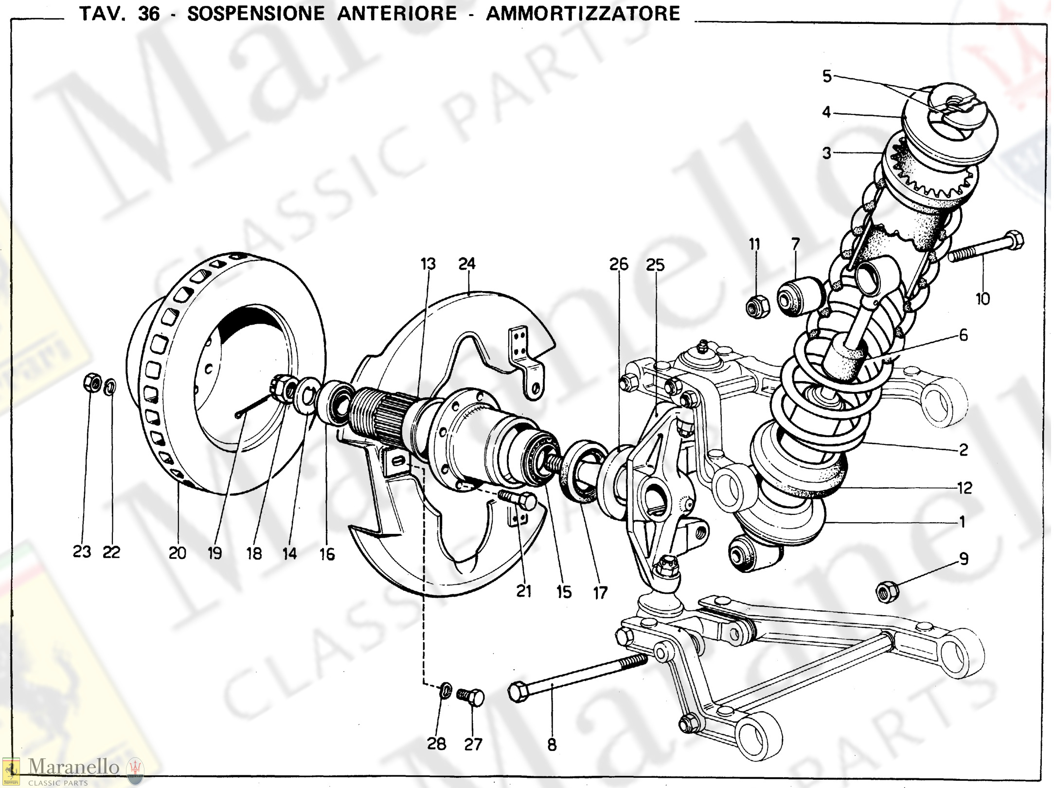 036 - Front Suspension & Shock