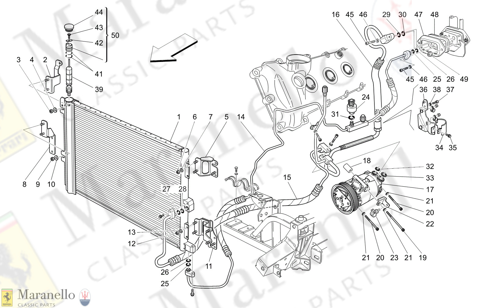 08.40 - 14 - 0840 - 14 A/C Unit: Engine Compartment Devices