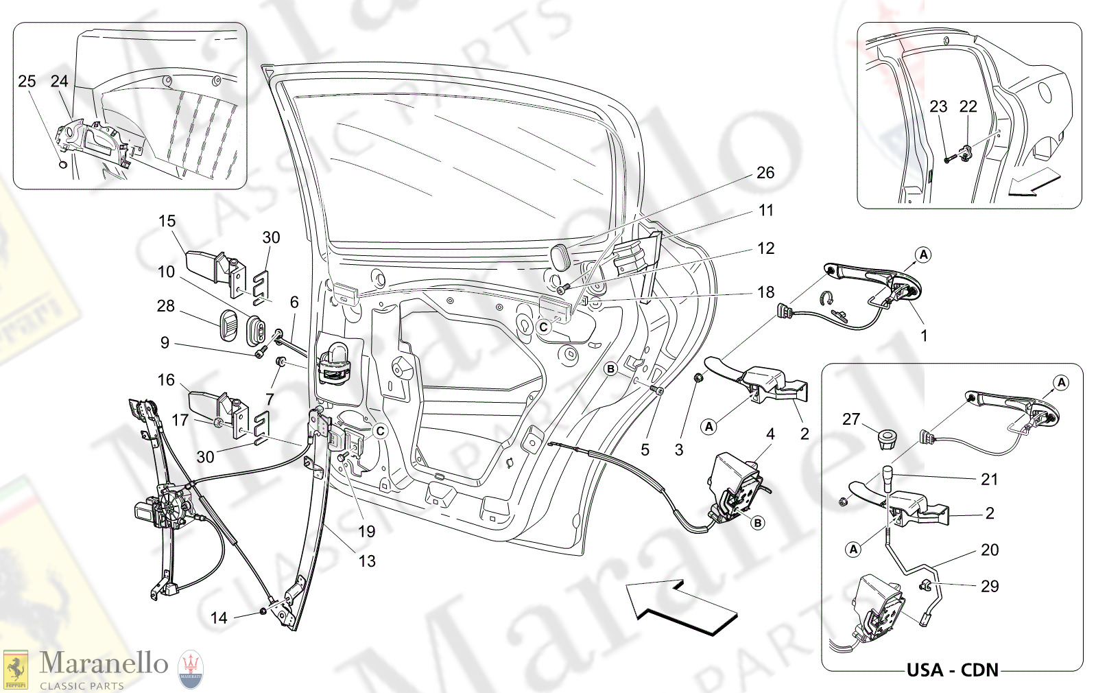 09.33 - 1 - 0933 - 1 Rear Doors: Mechanisms