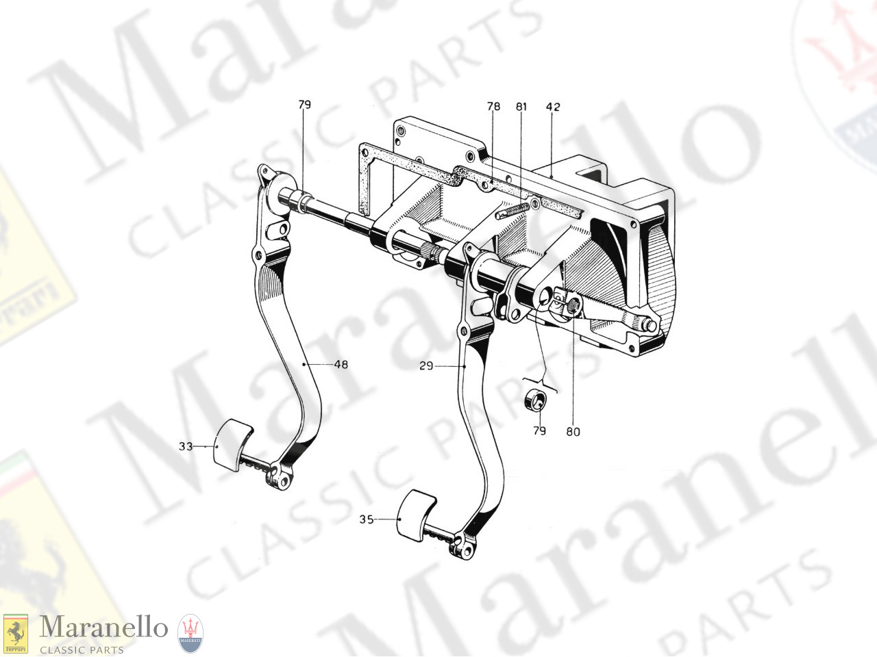 022B - Pedal Box - RHD Variants