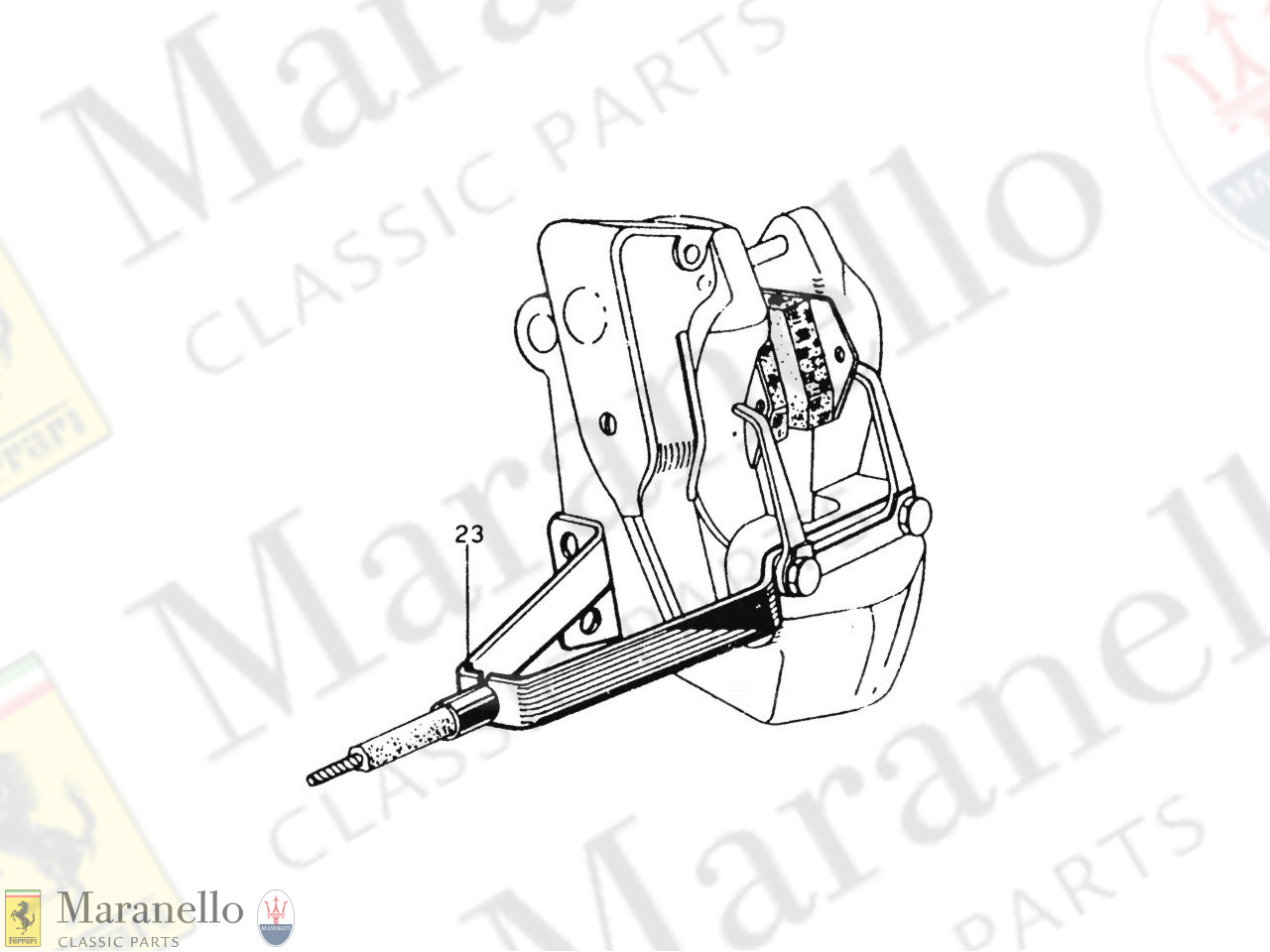 023A - Brake System - RHD Variants