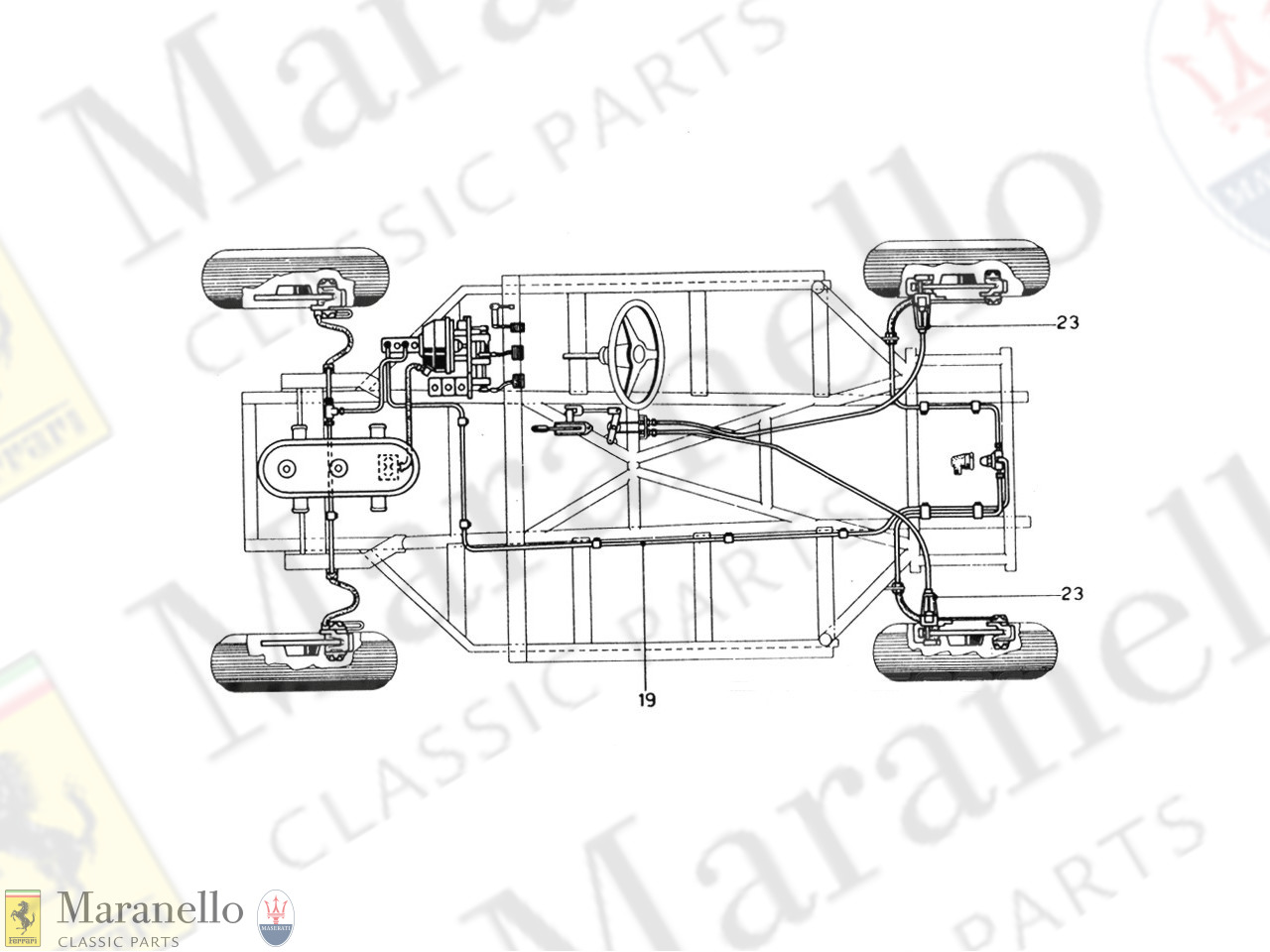 023B - Brake System - RHD Variants