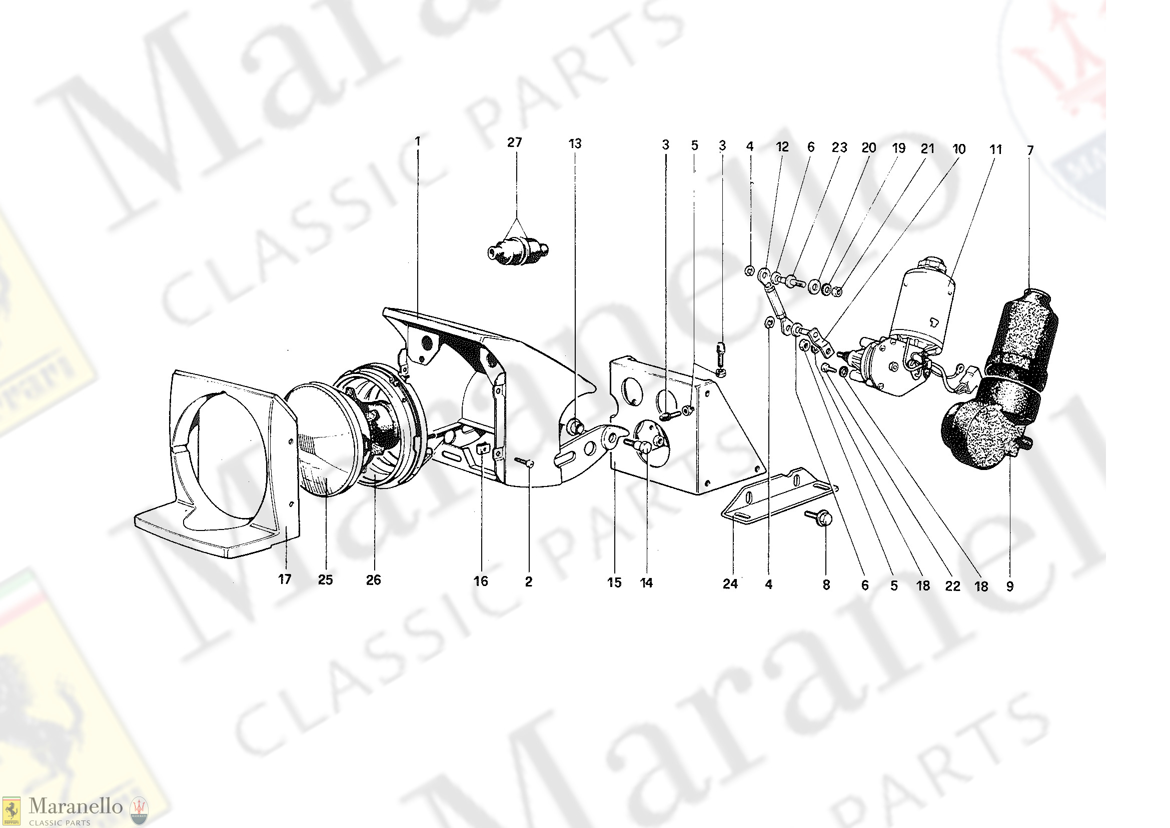 116 - Headlights Lifting Device