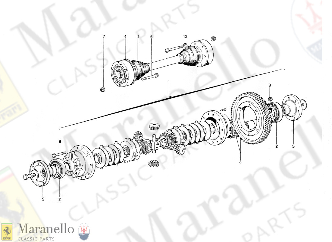 025 - Differential And Axle Shaft