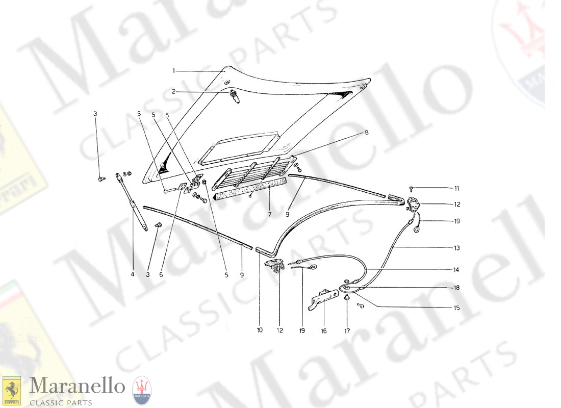 106 - Front Compartment Lid