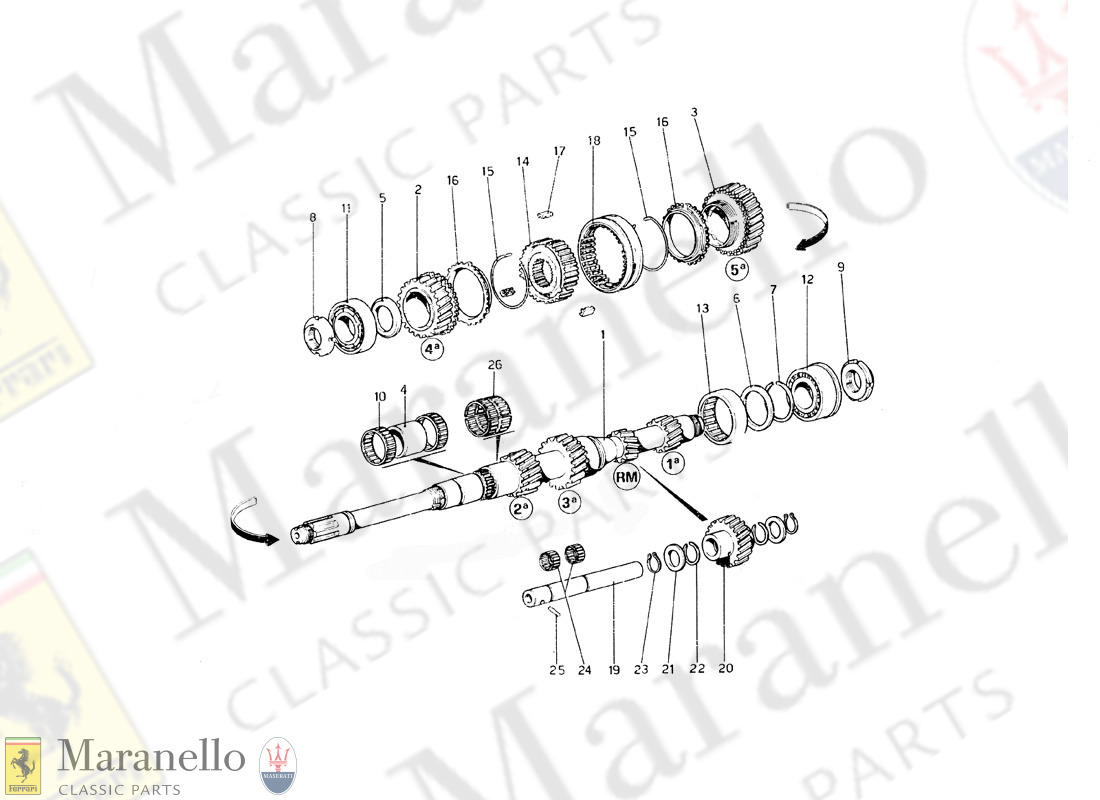 021 - Main Shaft Gears