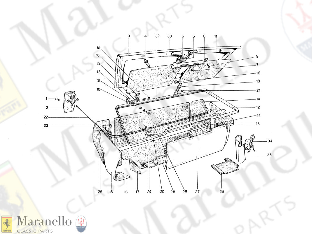 108 - Luggage Compartment Lid