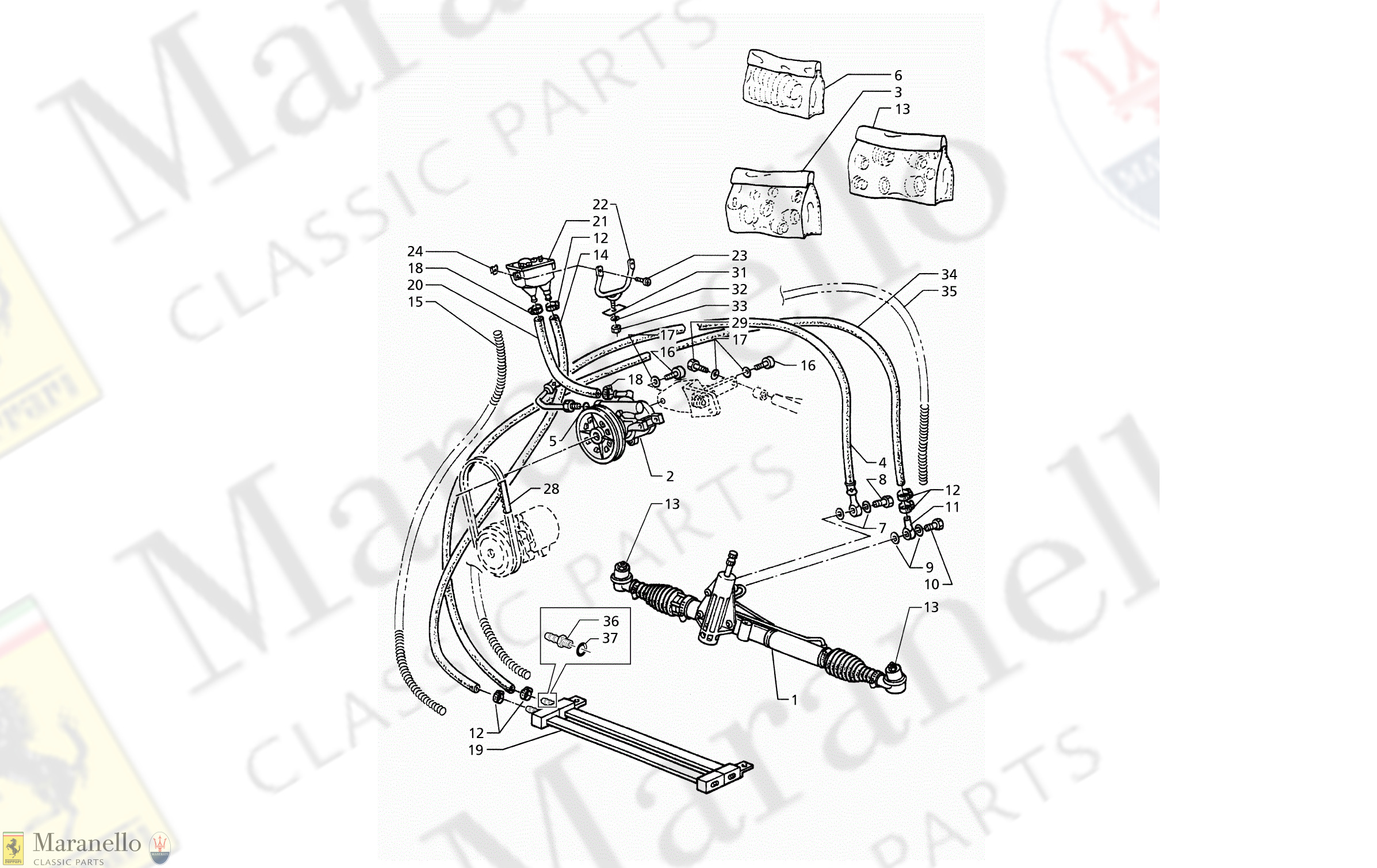 C 33.1 - C 331 - Power Steering System (Rh Drive)