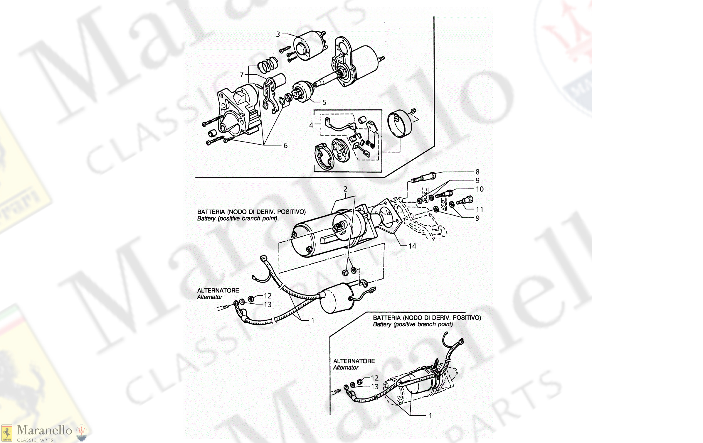 C 18 - Starting Motor