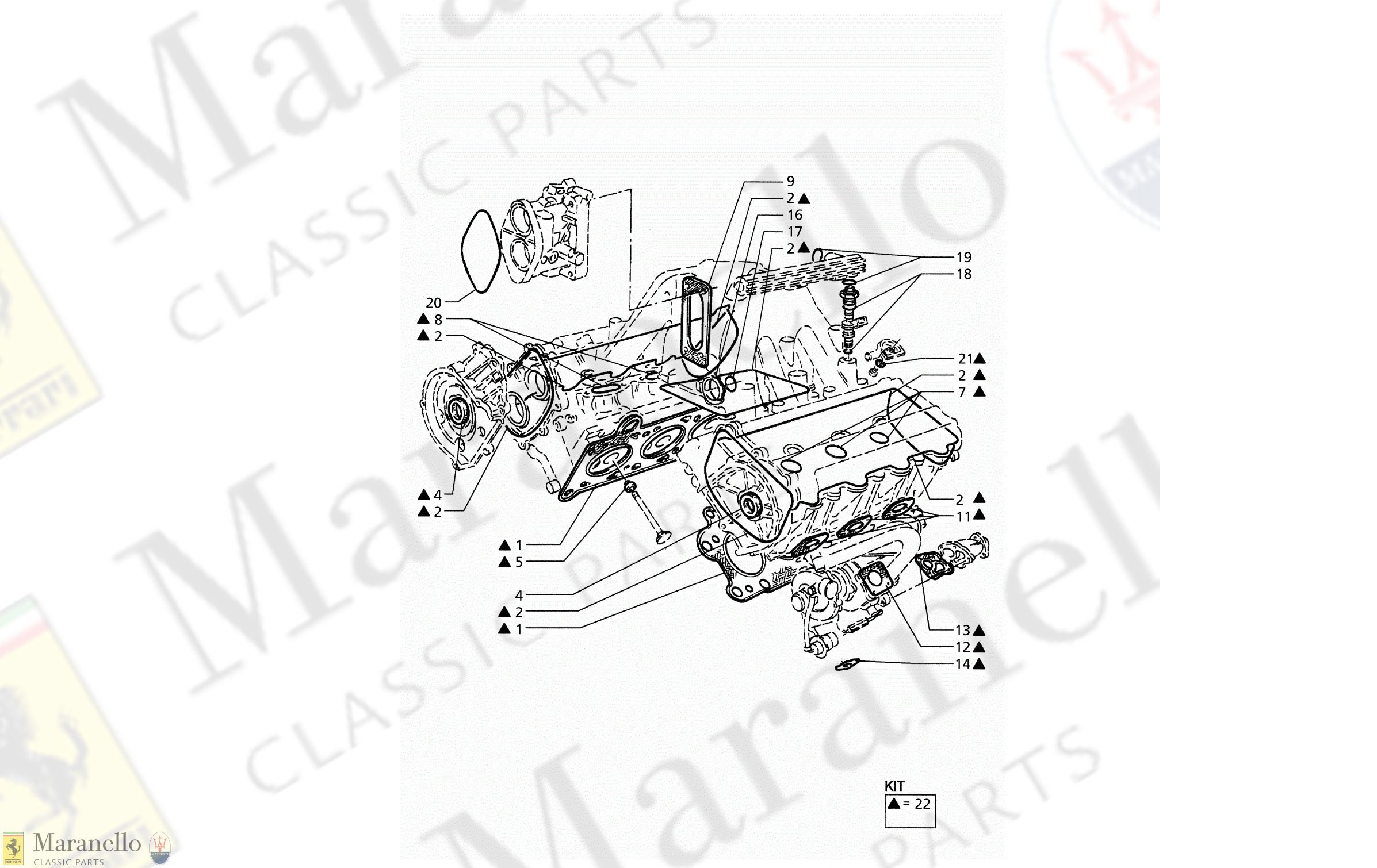 C 1 - Gaskets And Seals For Heads Overhaul