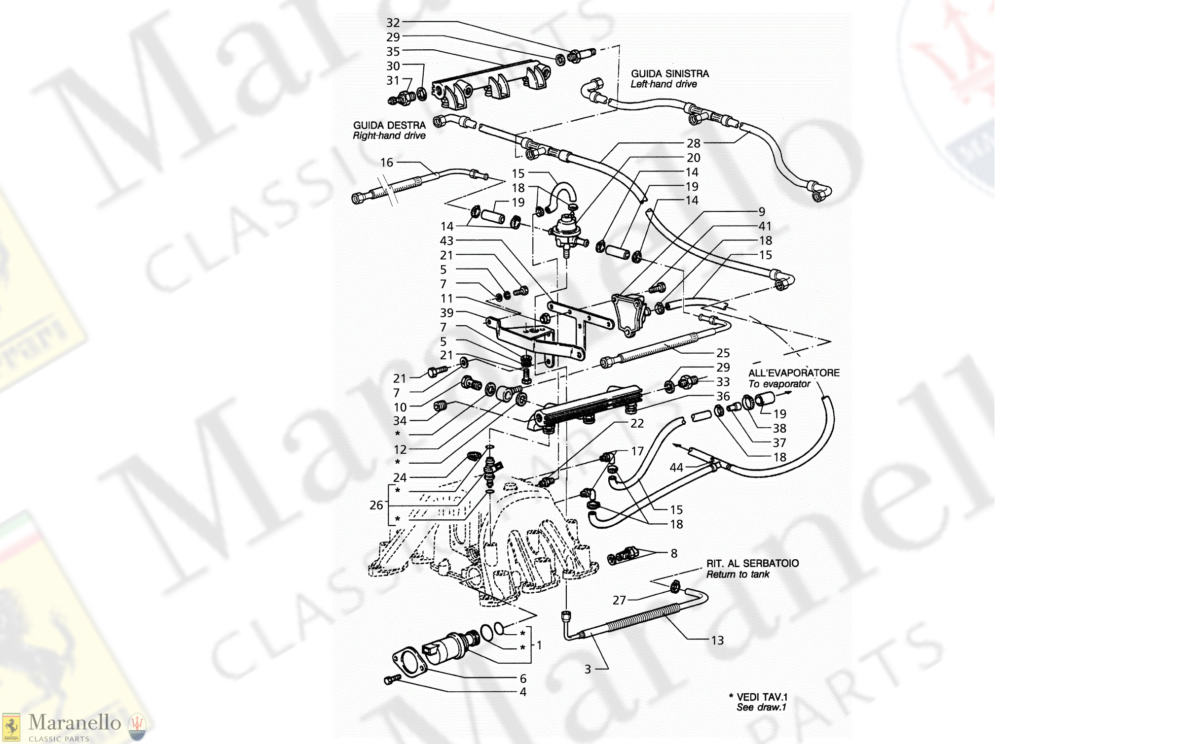 C 13 - Injection System - Accessories