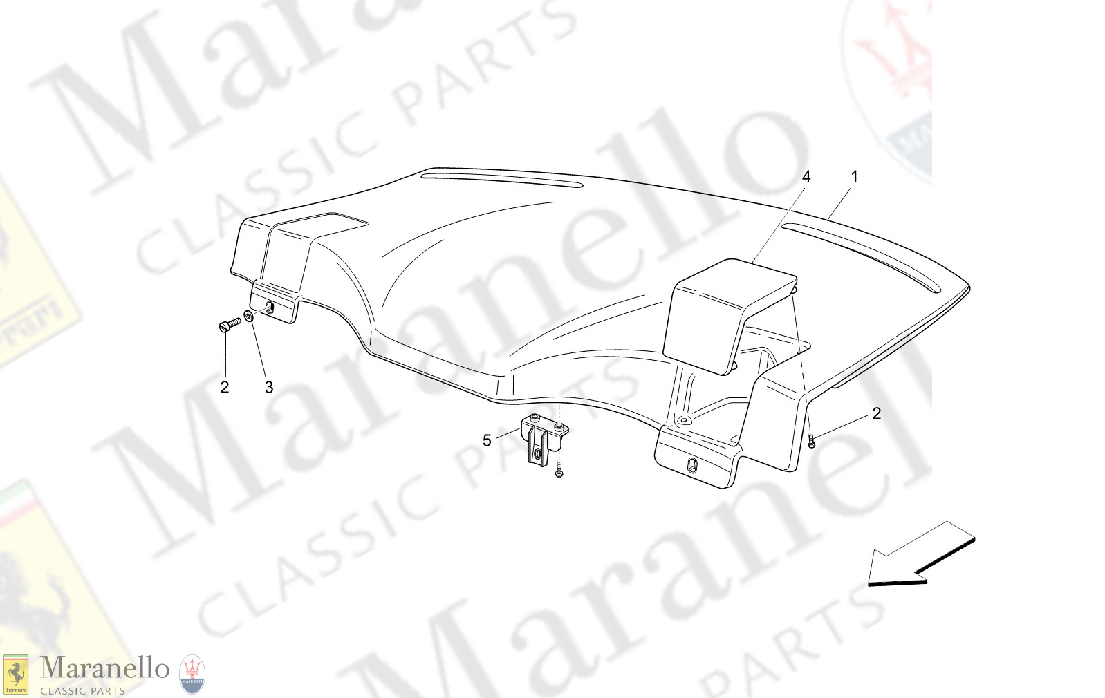 09.46 - 11 - 0946 - 11 Rear Parcel Shelf