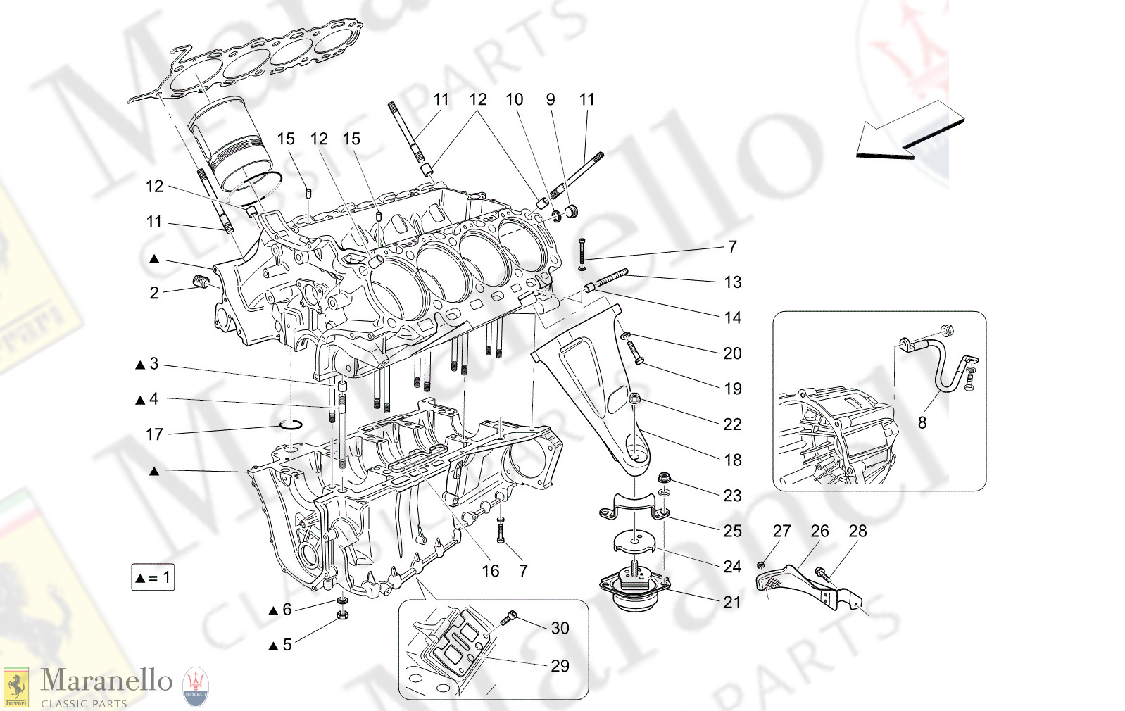 01.00 - 1 - 0100 - 1 Crankcase