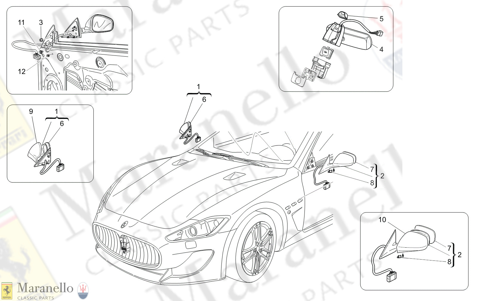 09.35 - 11 - 0935 - 11 Internal And External Rear-View Mirrors