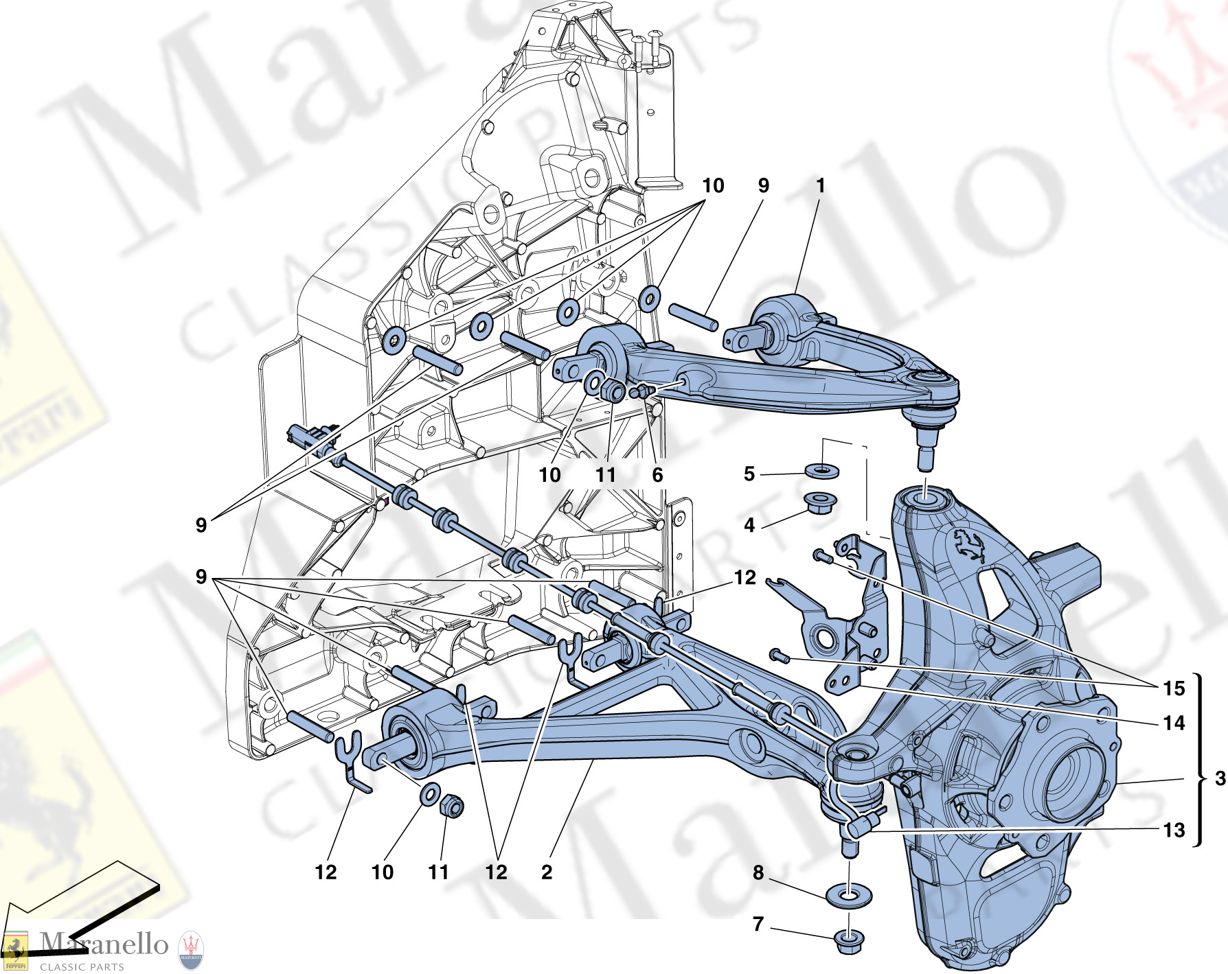 035 - Front Suspension - Arms