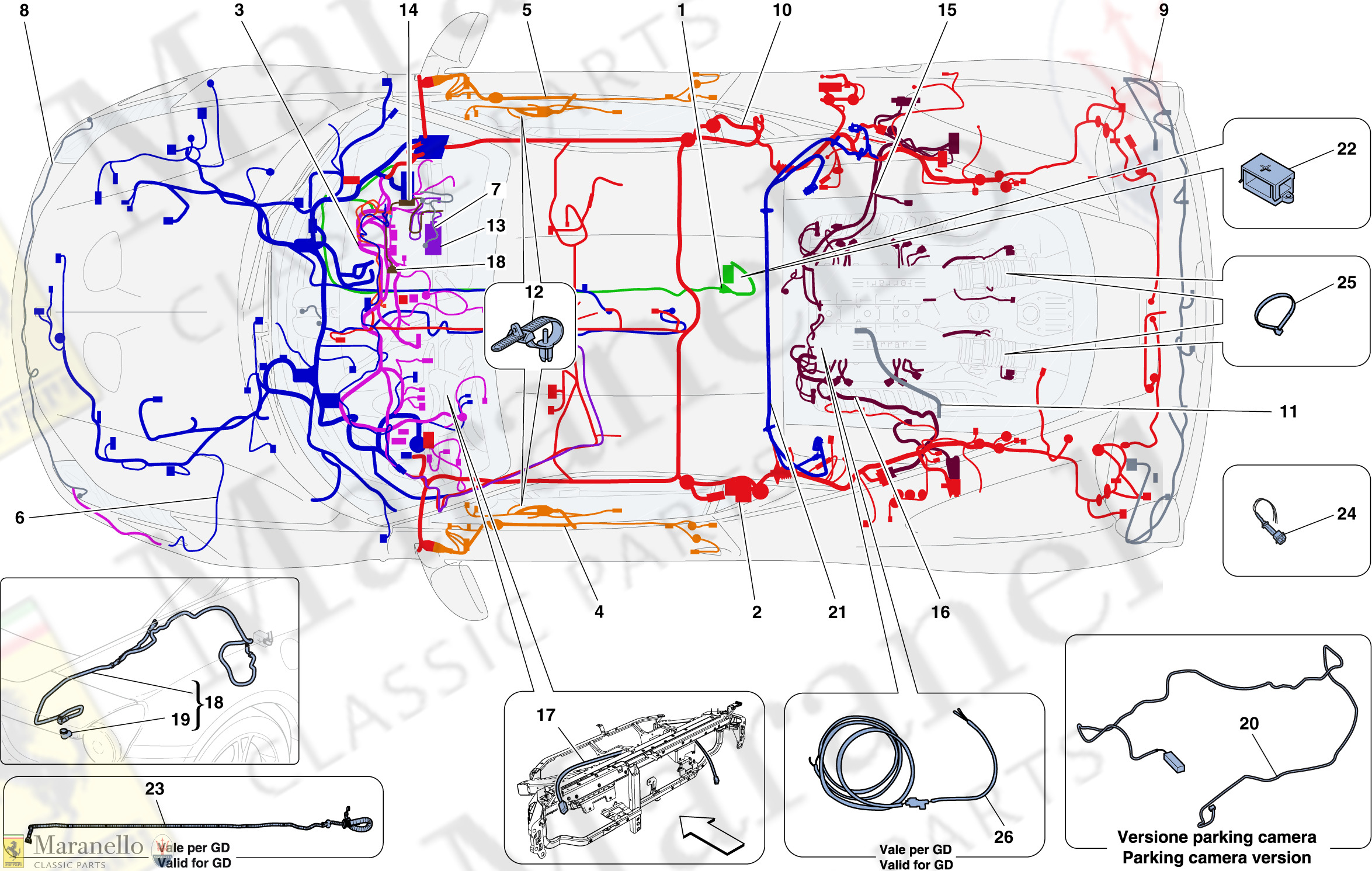 127 - Main Wiring Harnesses