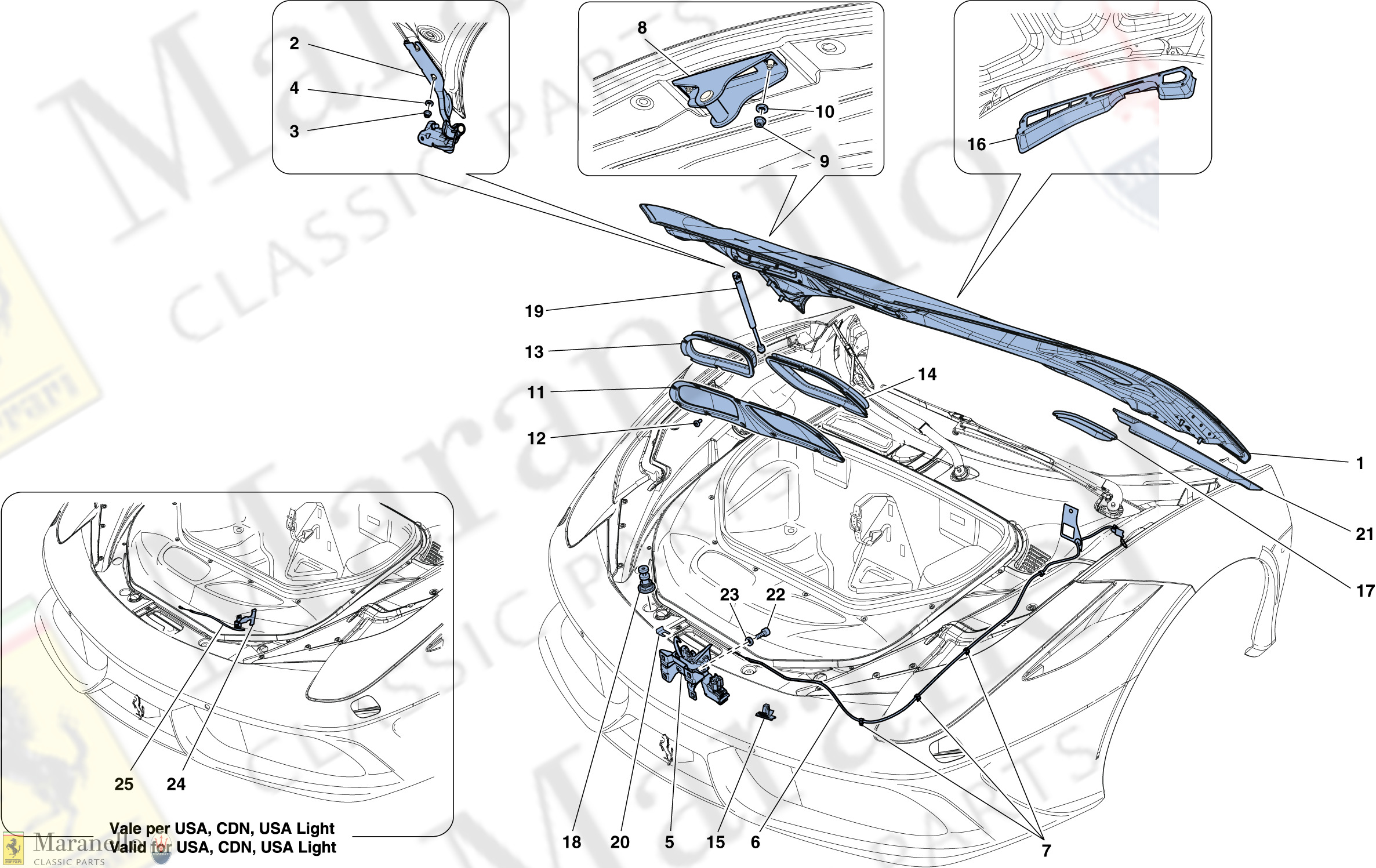 110 - Front Lid And Opening Mechanism