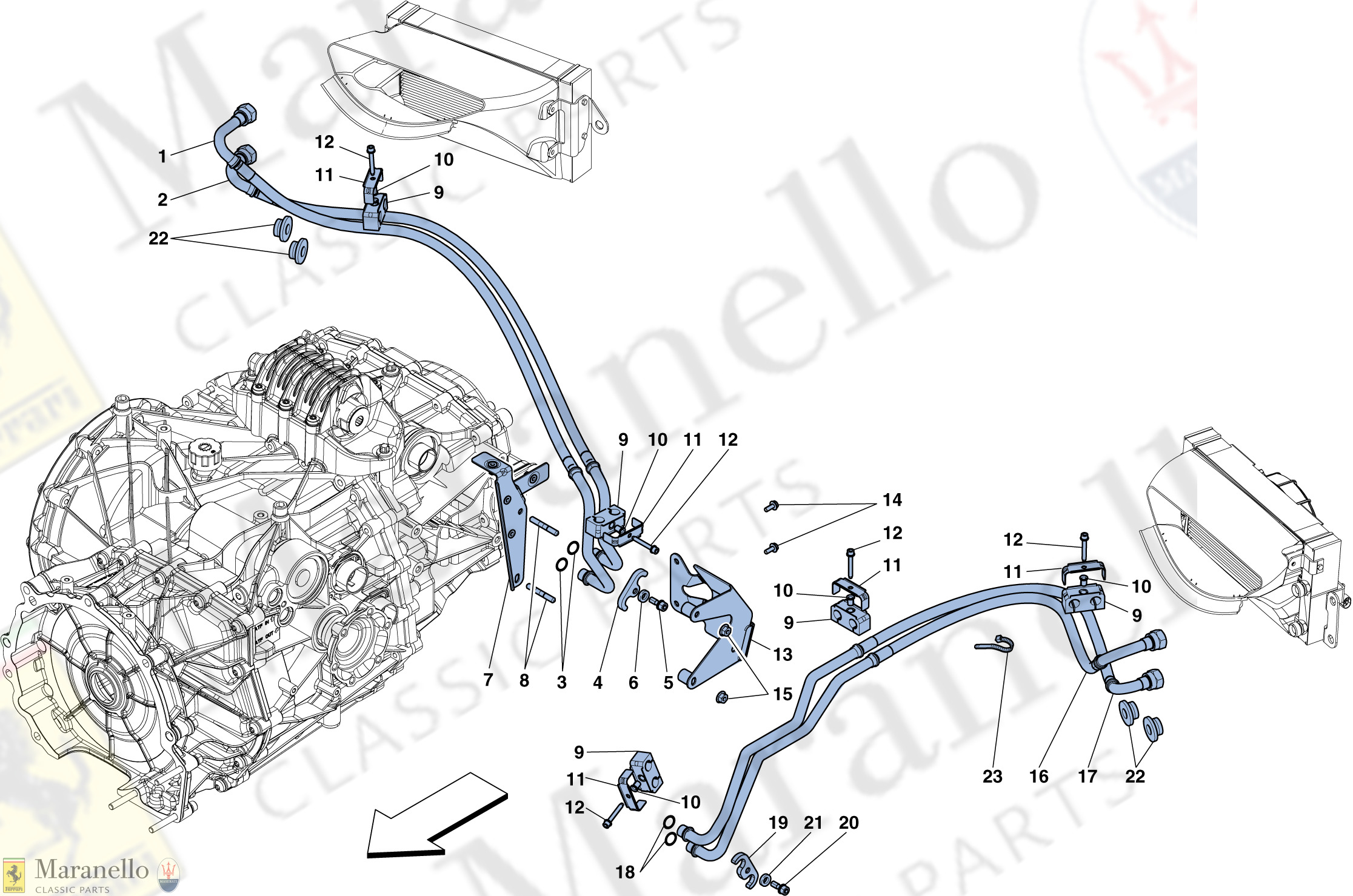 023 - Gearbox Oil Lubrication And Cooling System