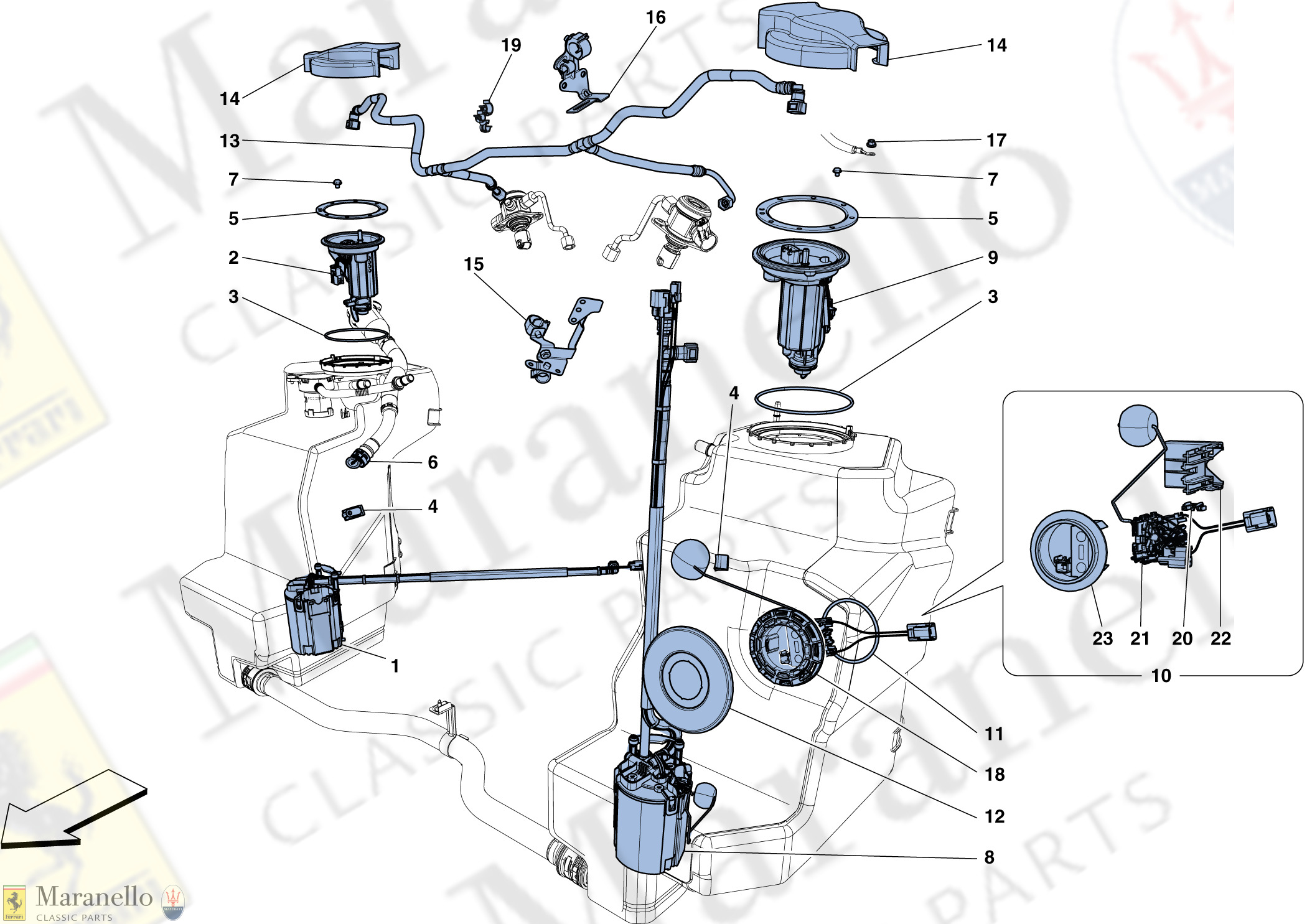 009 - Fuel System Pumps And Pipes